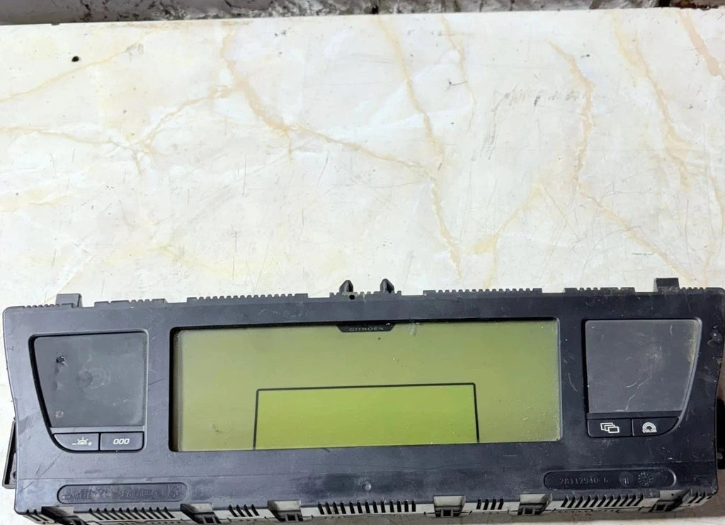 P9664365380F00 156334 dashboard for CITROEN C4 PICASSO EXCLUSIVE 2008