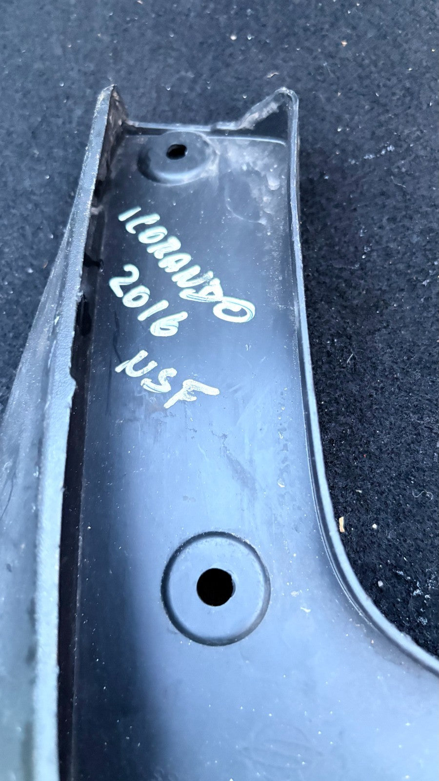 SsangYong Korando C200 2010-2019 Rear Right Mud Flap Splash Guard 7977034000