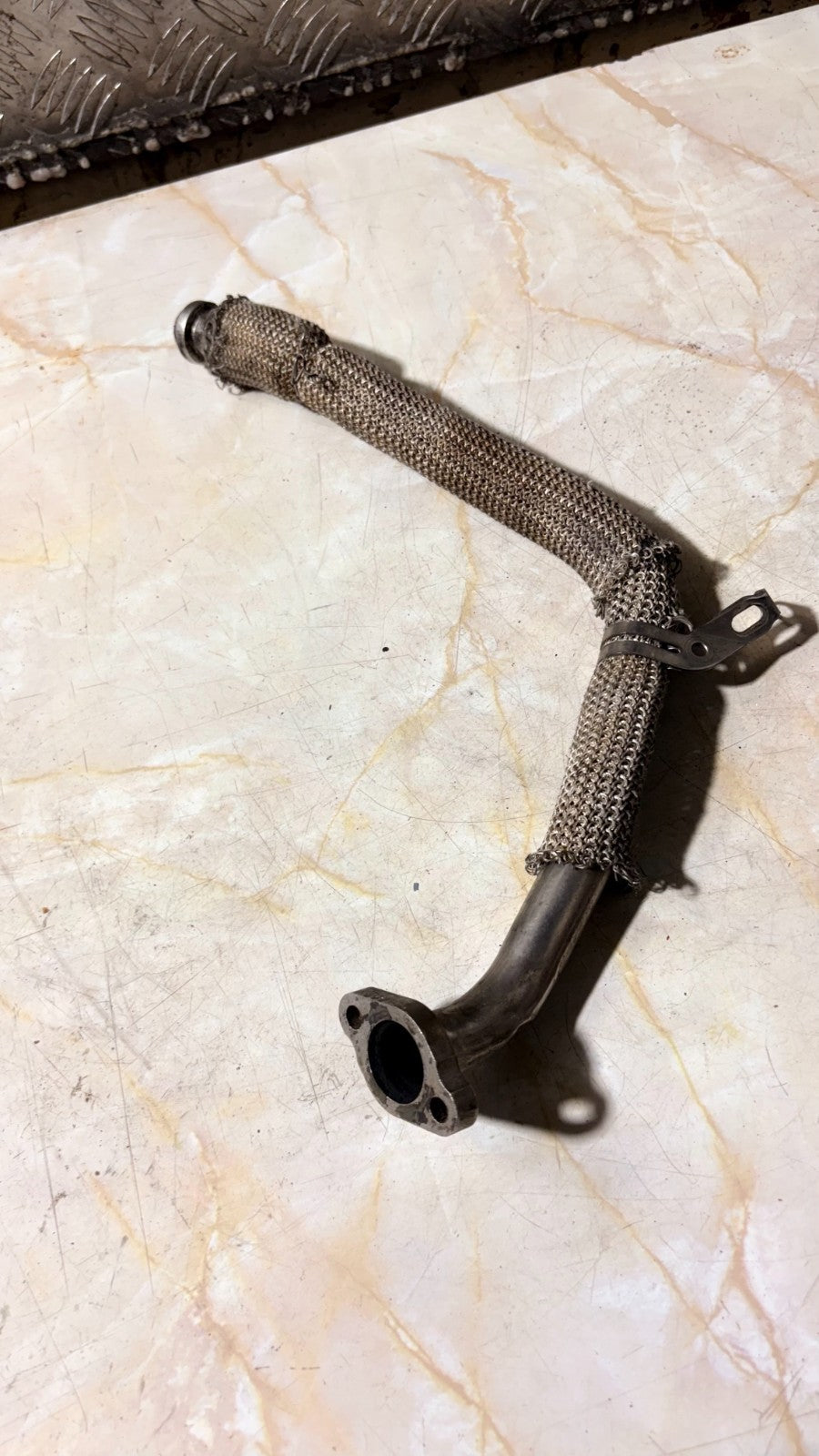 Jaguar S-Type EGR valve line pipe hose