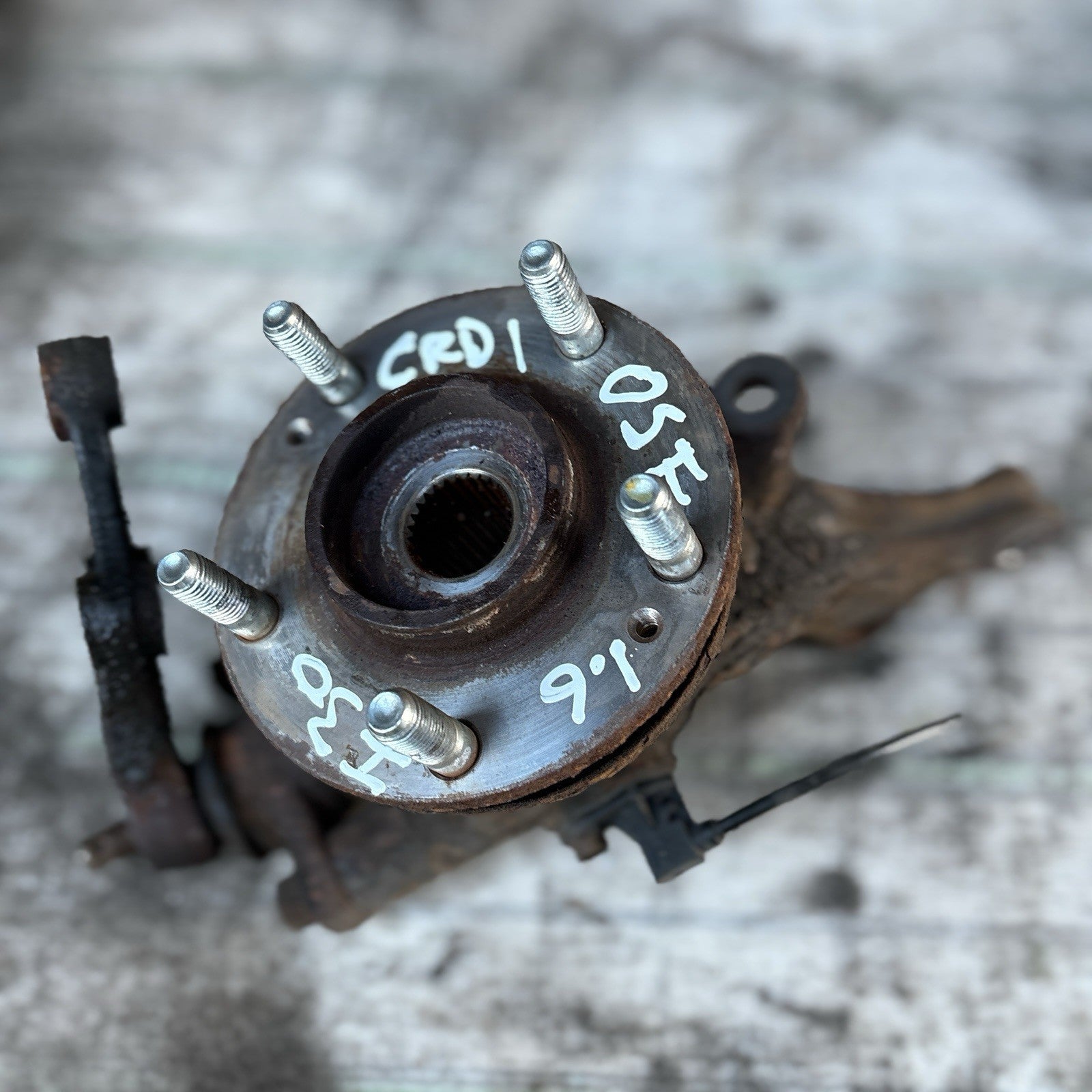 Hyundai i30 Mk1 FD 1.6 Diesel 07-11 Front Right Hub Knuckle Assembly 51716-2R000