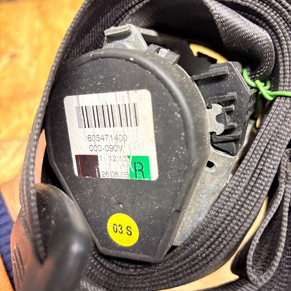 VW Golf Mk5 2004-2008 Right Rear Seat Belt (OSR) 1K6857806F Hatchback
