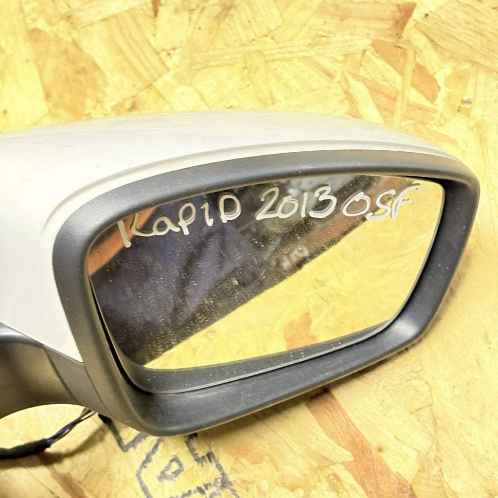 2013 SEAT TOLEDO DRIVER FRONT DOOR WING MIRROR E9026636