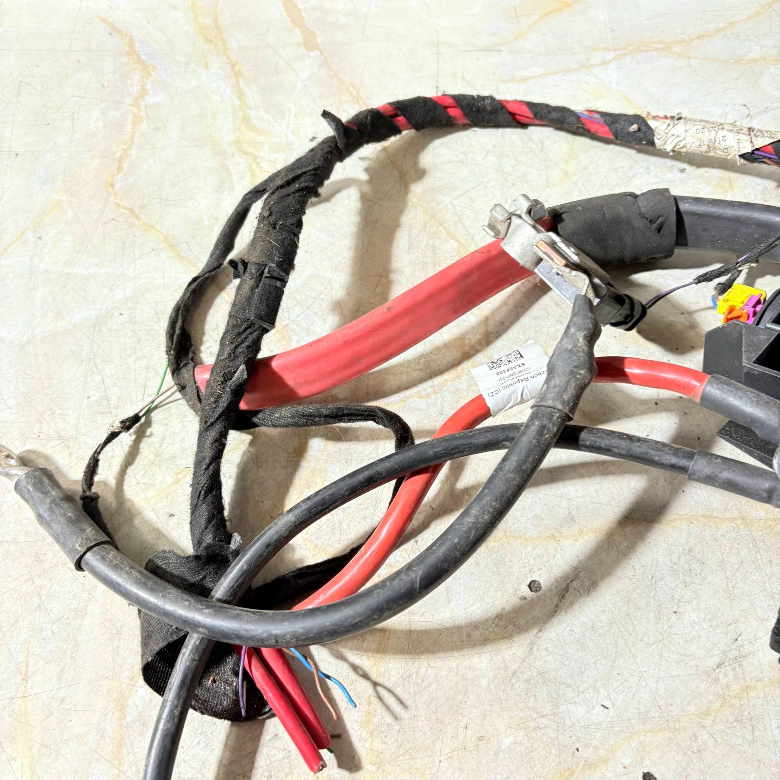 VOLKSWAGEN/AUDI STEERING RACK WIRING LOOM 4G0971225G