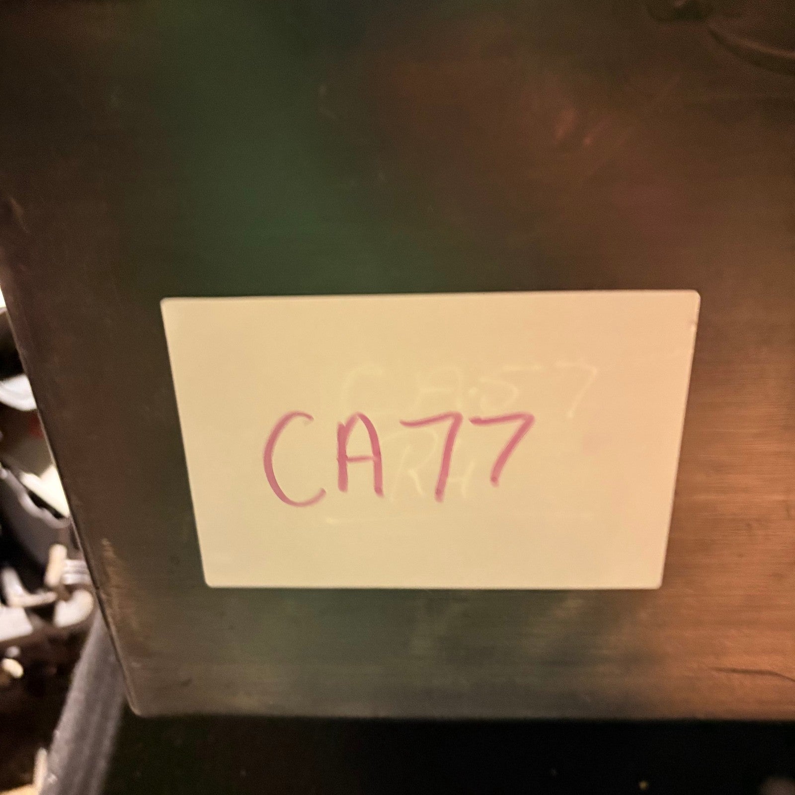 MAZDA 2 2014 DRIVER SIDE REAR EXTERIOR HANDLE INNER BRACKET R8375