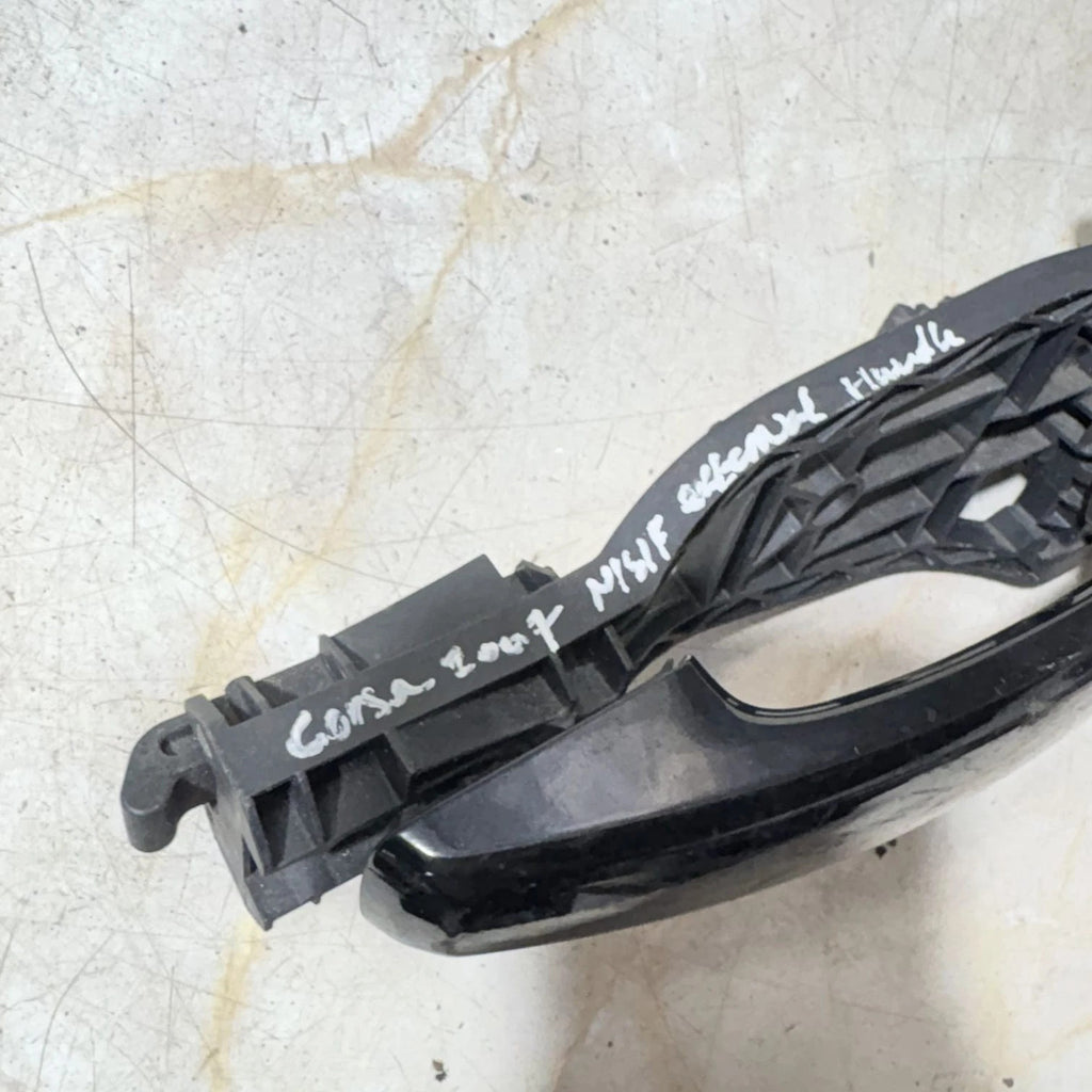 Vauxhall/Opel Corsa D 2007-2014 Front Passenger Door Handle Black 2HU NSF