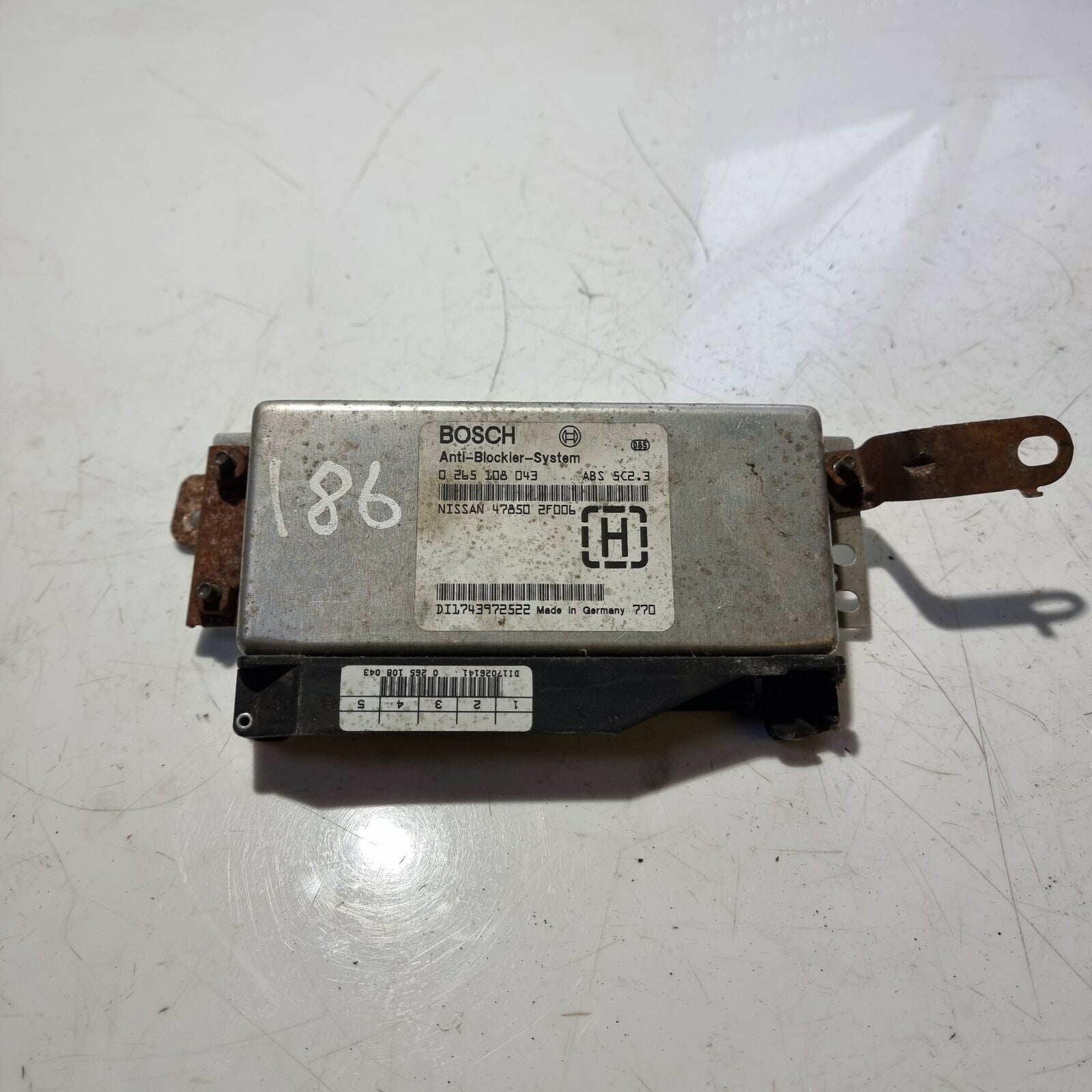A19 NISSAN ABS PRIMERA 0 265 108 043 0265108043 47850 2F006 478502F006