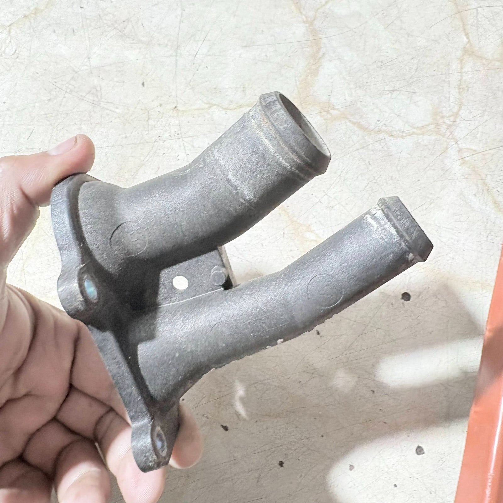 Ford 1N1G-8594 Coolant Flange/Thermostat Housing-Fusion 02-12