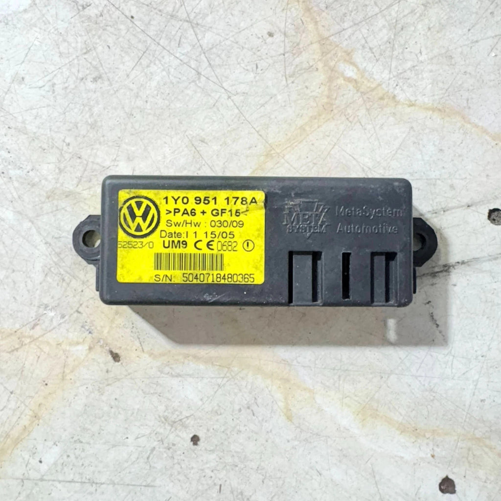 VW Beetle 06 Left Convertible Alarm Movement Motion Detector Sensor 1Y0951178A