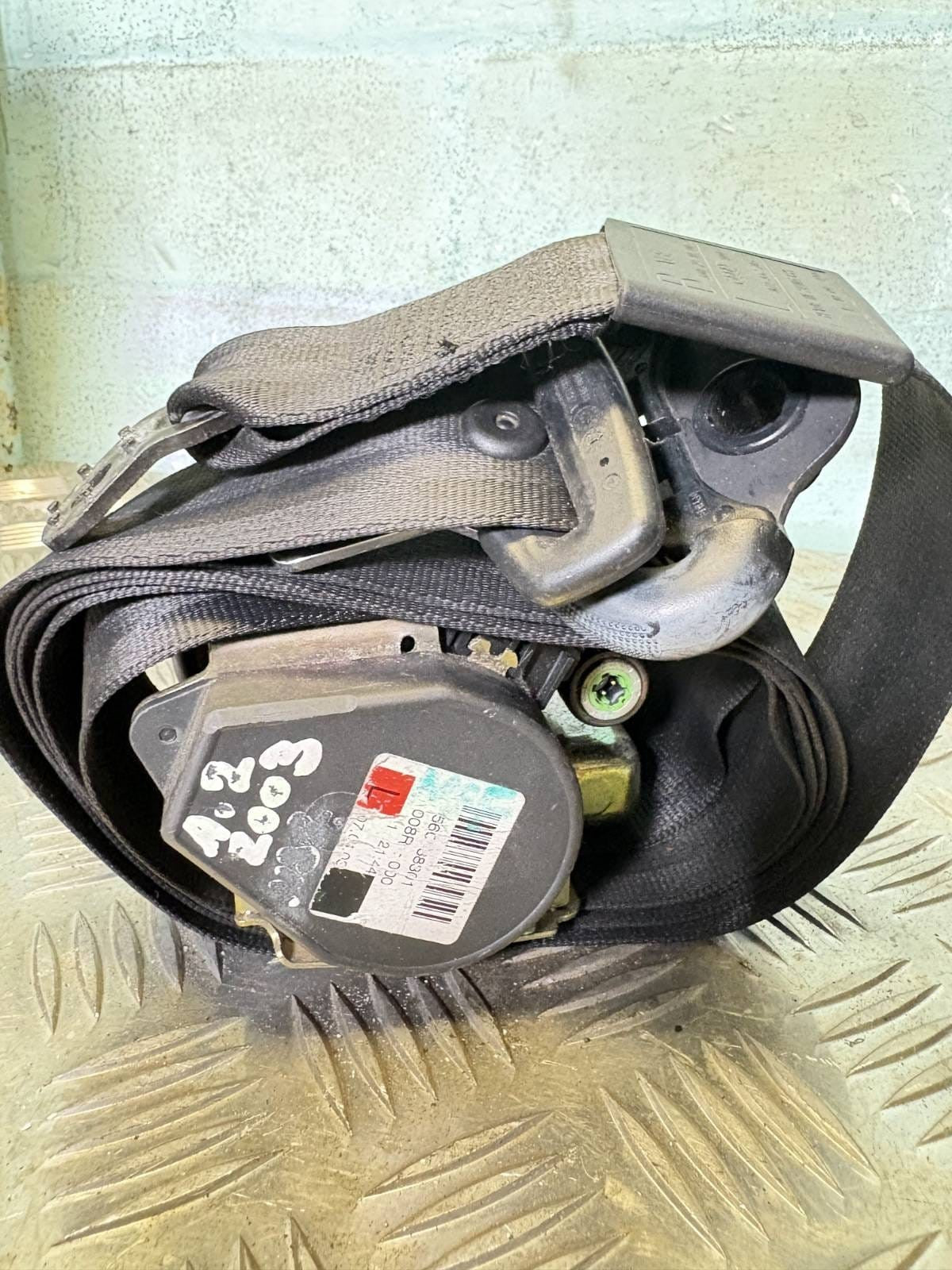 AUDI A2 2003 SEAT BELT 6009173