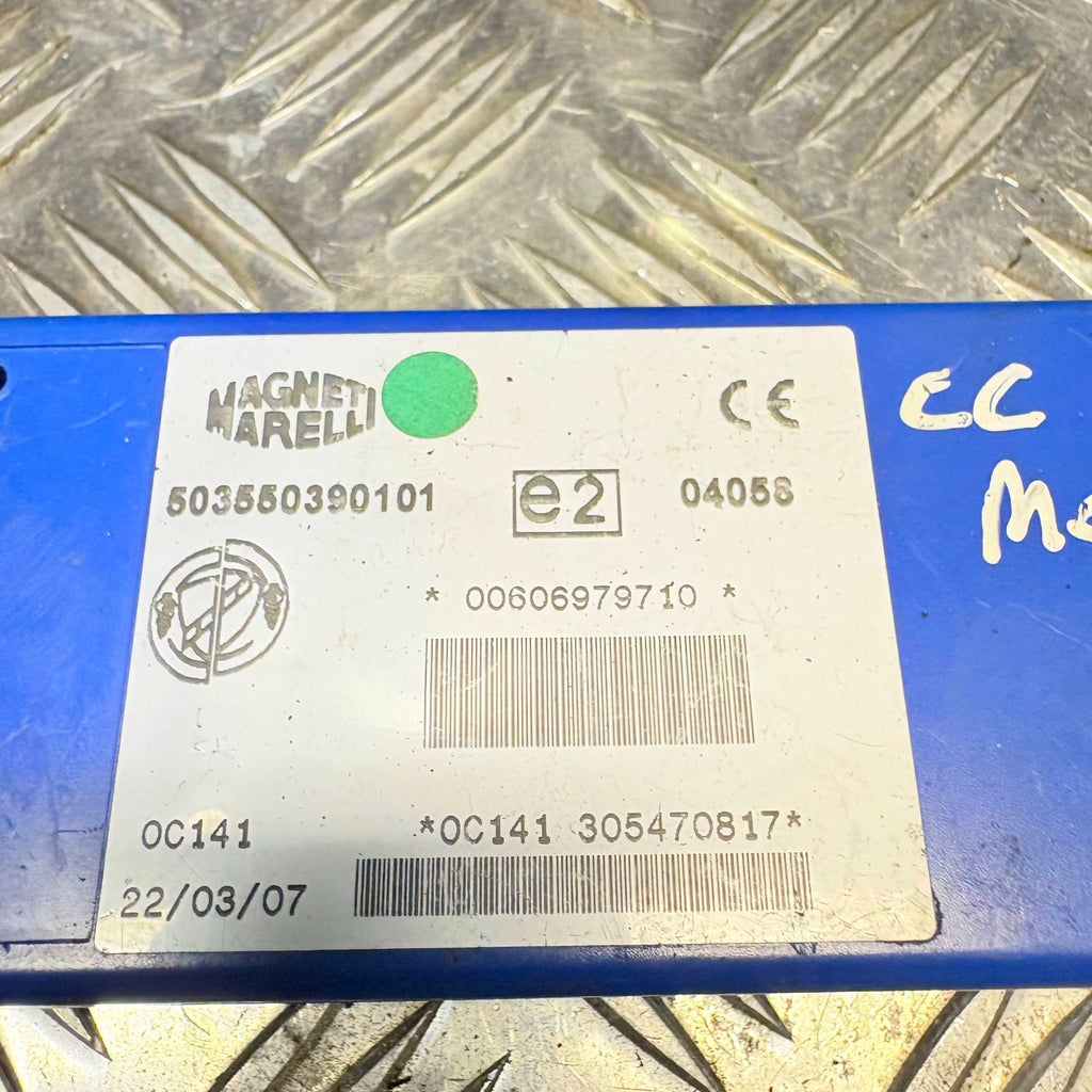 00606979710 Fiat Panda 100 2008 Multipla II Control Unit