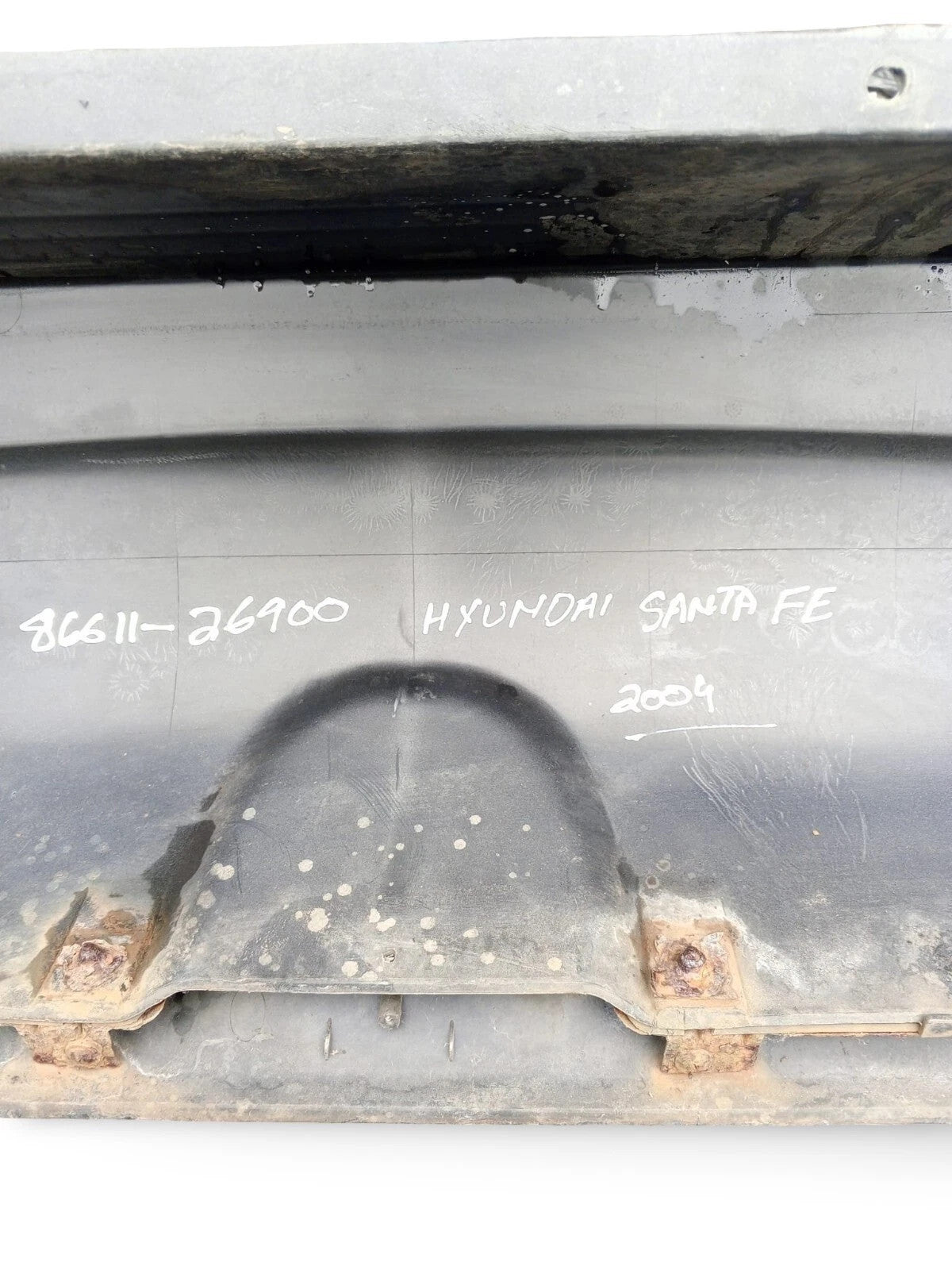 HYUNDAI SANTA FE MK1 2.0 REAR BUMPER PANEL TRIM SMART SILVER LS 2001 - 2005