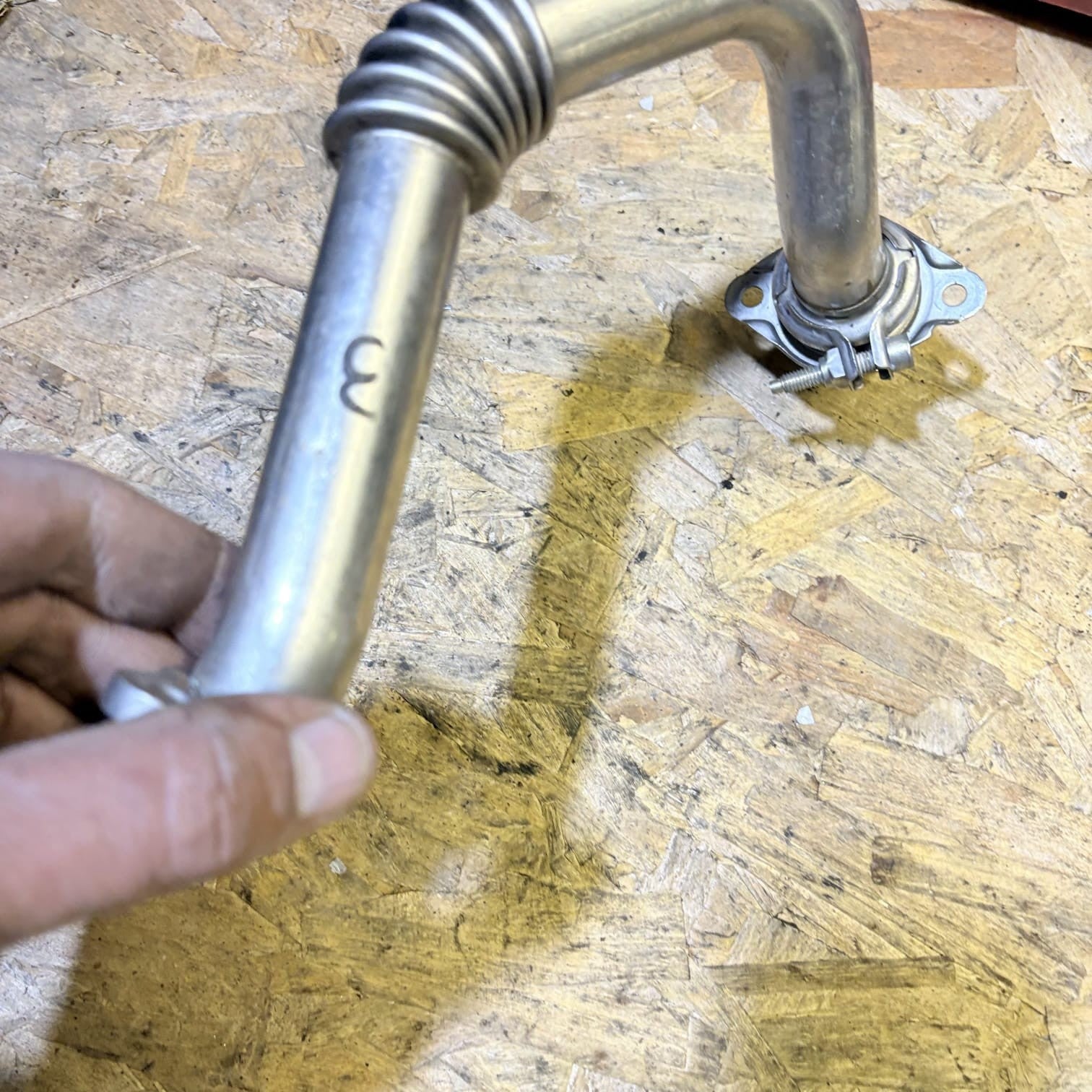 SKODA OCTAVIA MK2 1.6 TDI ENGINE CAY EGR COOLER CONNECTING PIPE