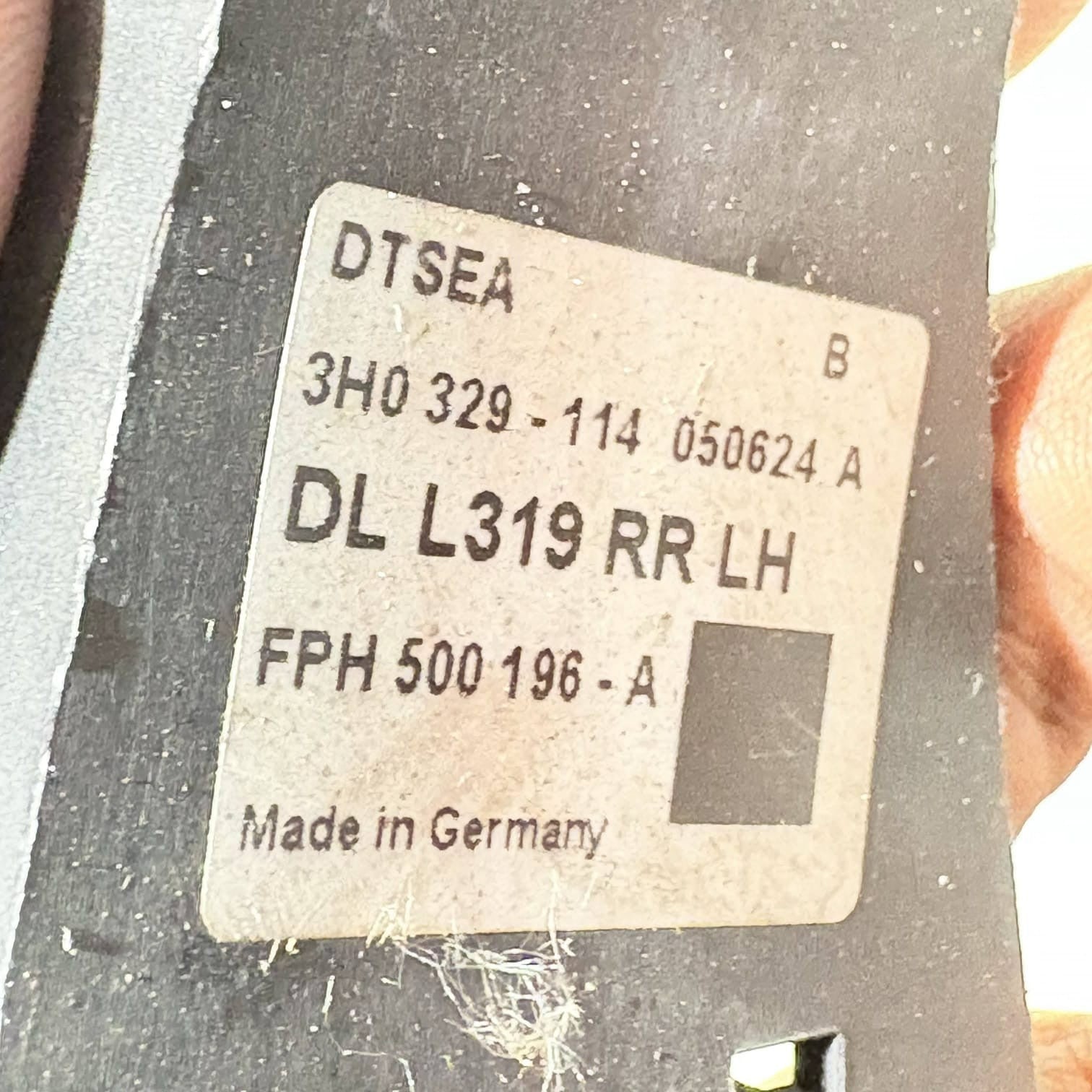 9405-0163 Land Rover Discovery Door Handle Outer right Rear FPH500196A 2005