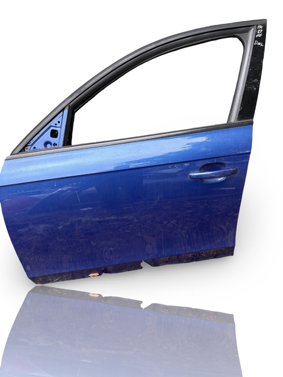Audi A4 B8 2008-2015 Front Left NSF Passenger Complete Door Blue Free P&P