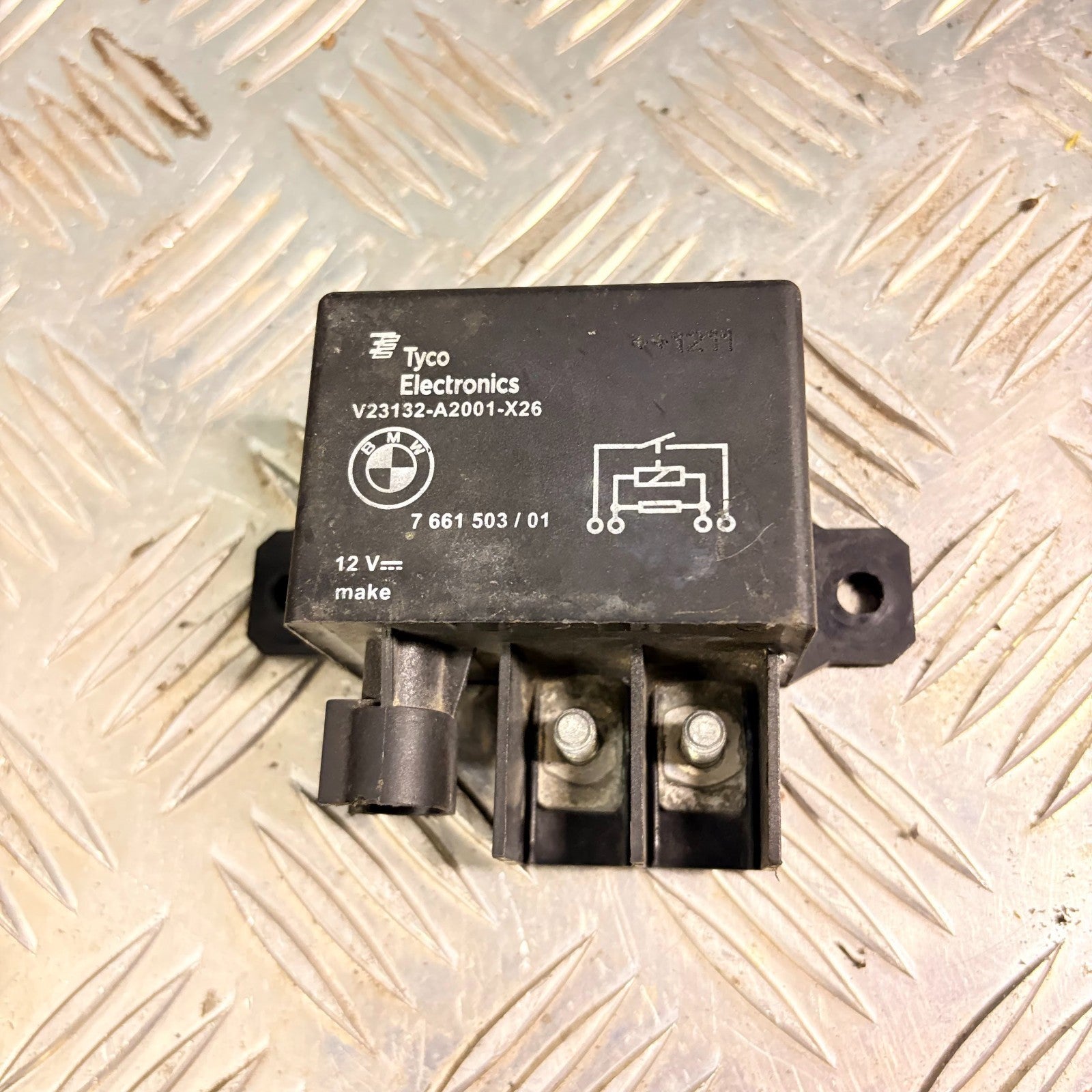 BMW X5 2012 Start Relay Starter Relay 7661503 Starter Engine