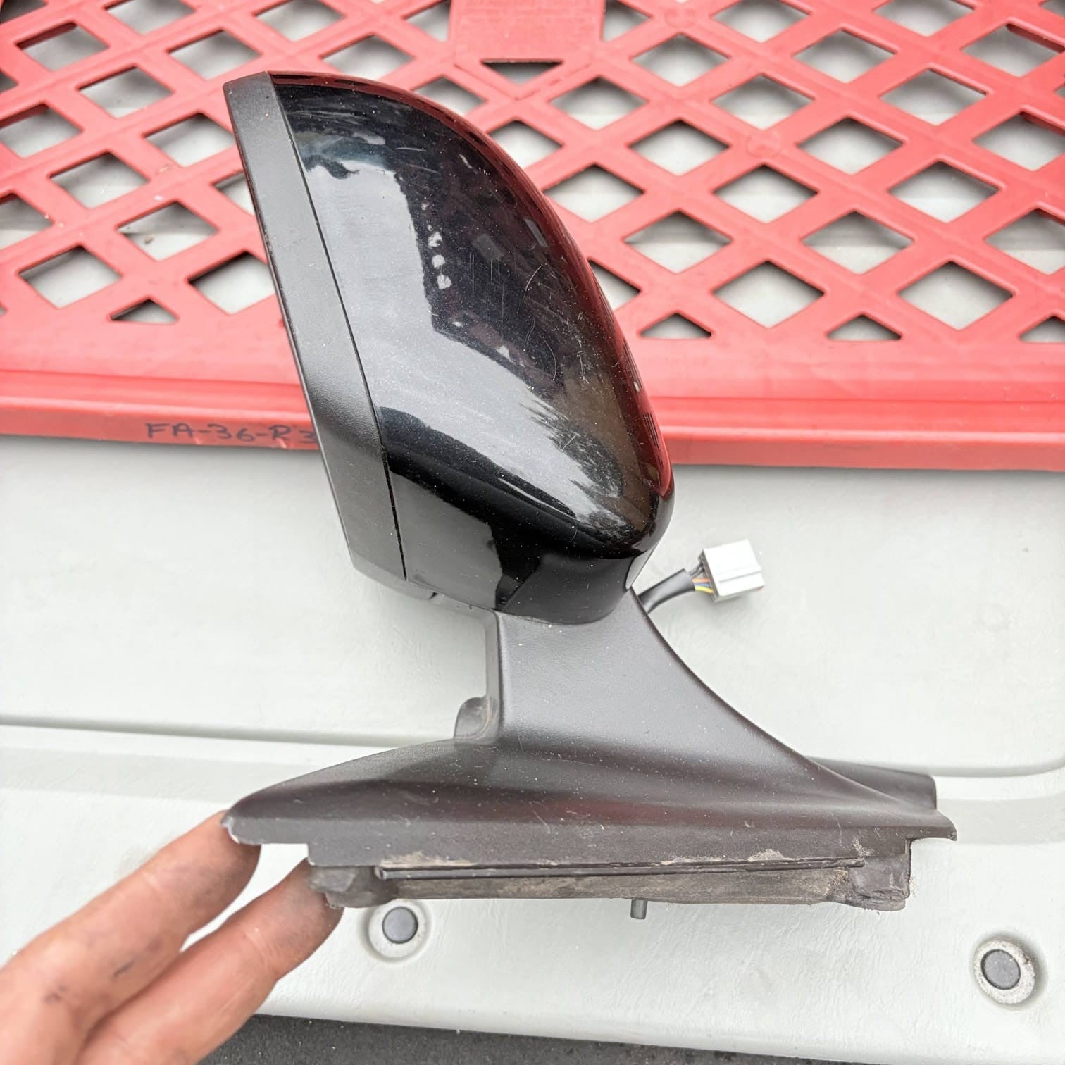 Ford Mondeo Mk4 2007-2014 Left Wing Mirror Electric No Indicator E9 024384