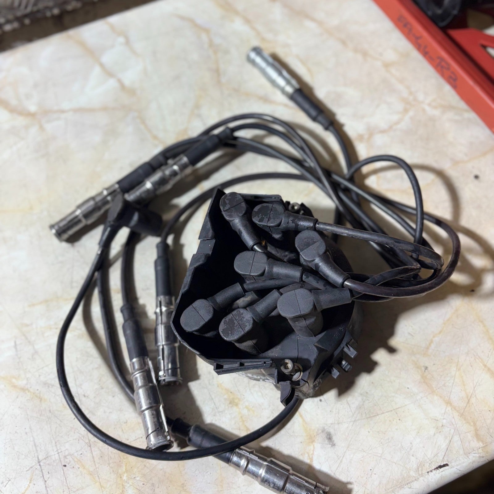 86-91 Mercedes Ignition Control Distributor Plug Harness Wires Assembly 7220312