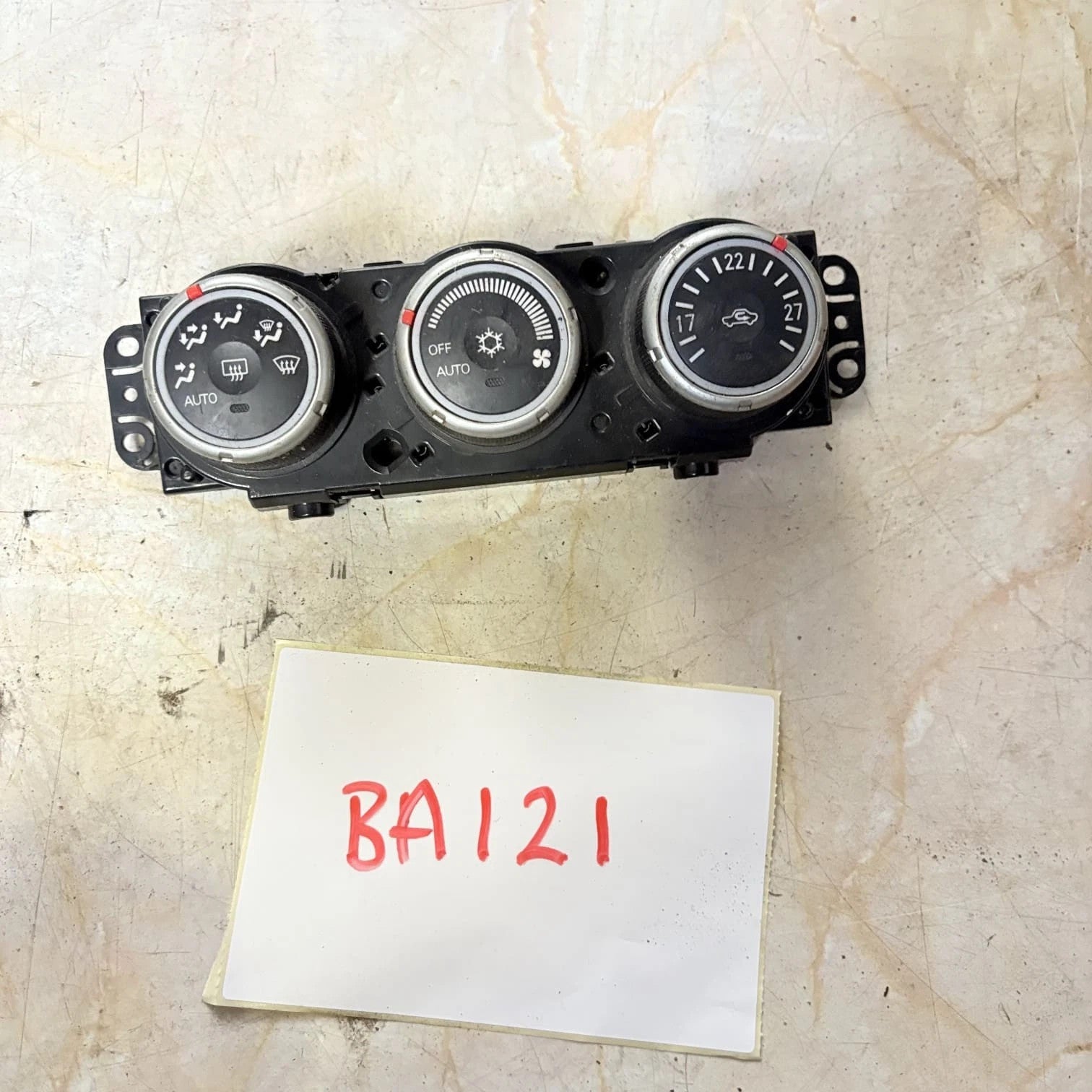 Mitsubishi Outlander 2008-2009 Heater Climate Control Panel Switch AC 7820A082XB