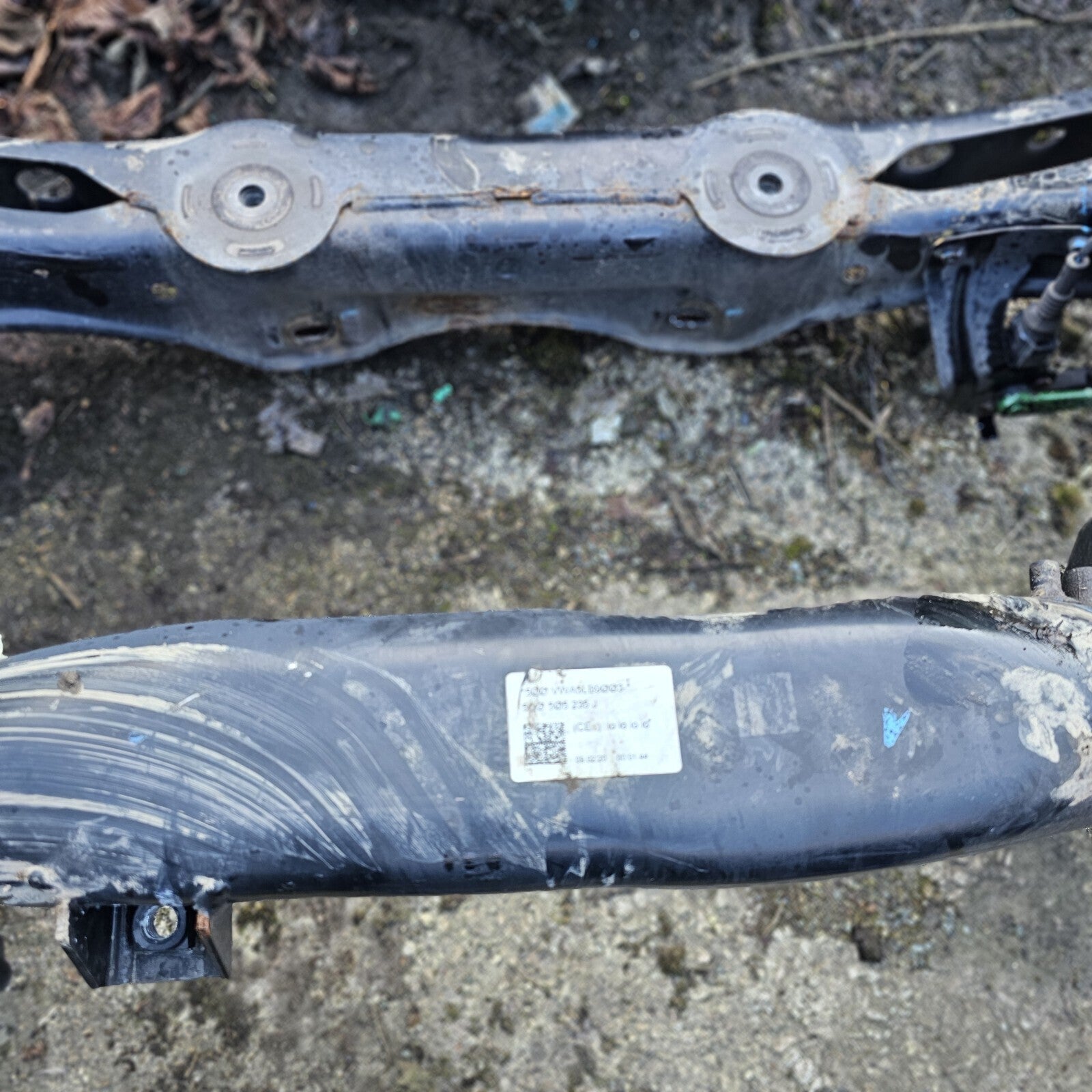 2019 VOLKSWAGEN GOLF R REAR SUBFRAME 5Q0505235J PART WARRANTY