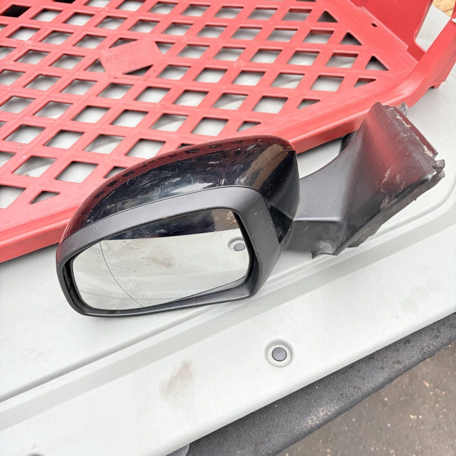 Ford Mondeo Mk4 2007-2014 Left Wing Mirror Electric No Indicator E9 024384