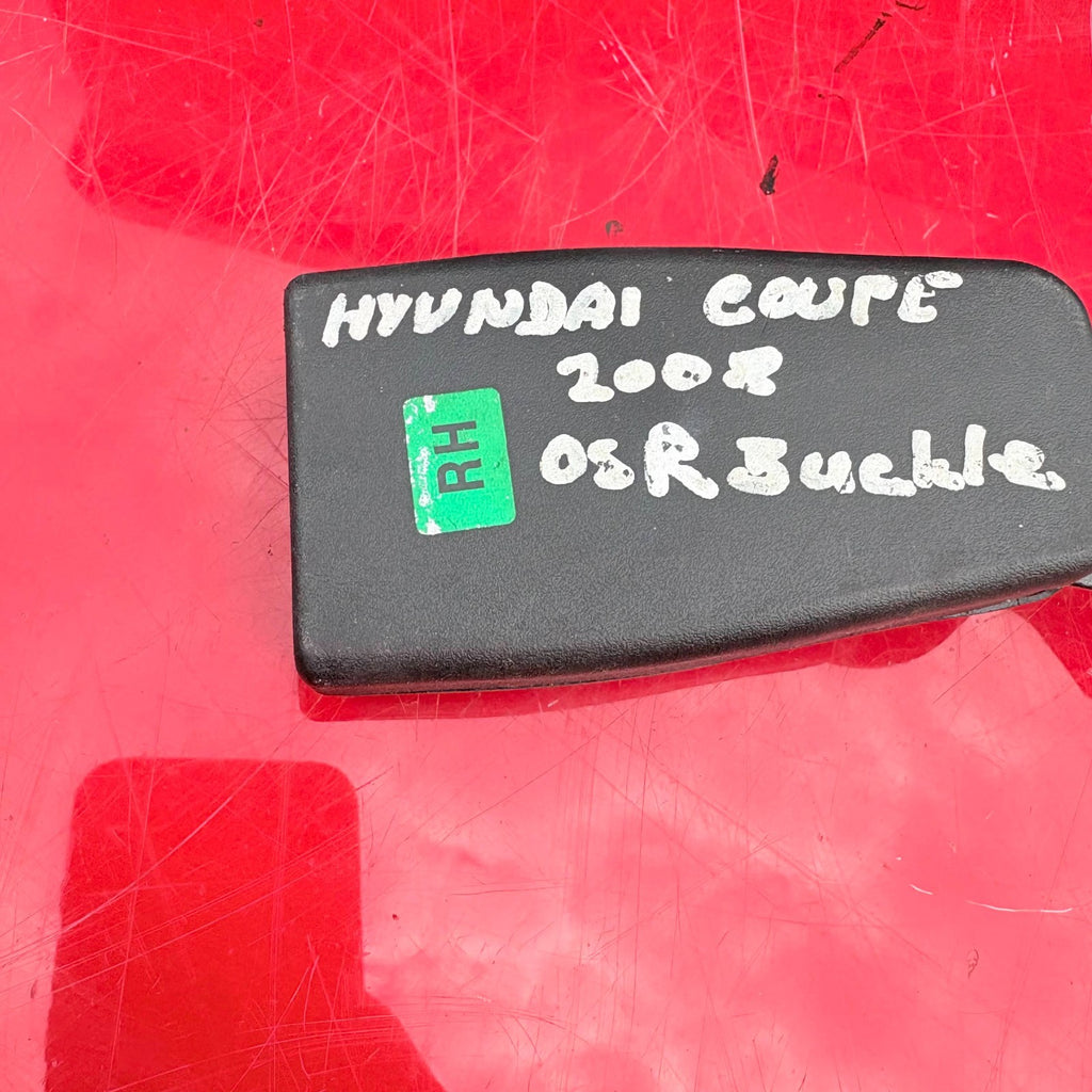 Hyundai Coupe 2008 Seat Belt Buckle Rear Right Buckle