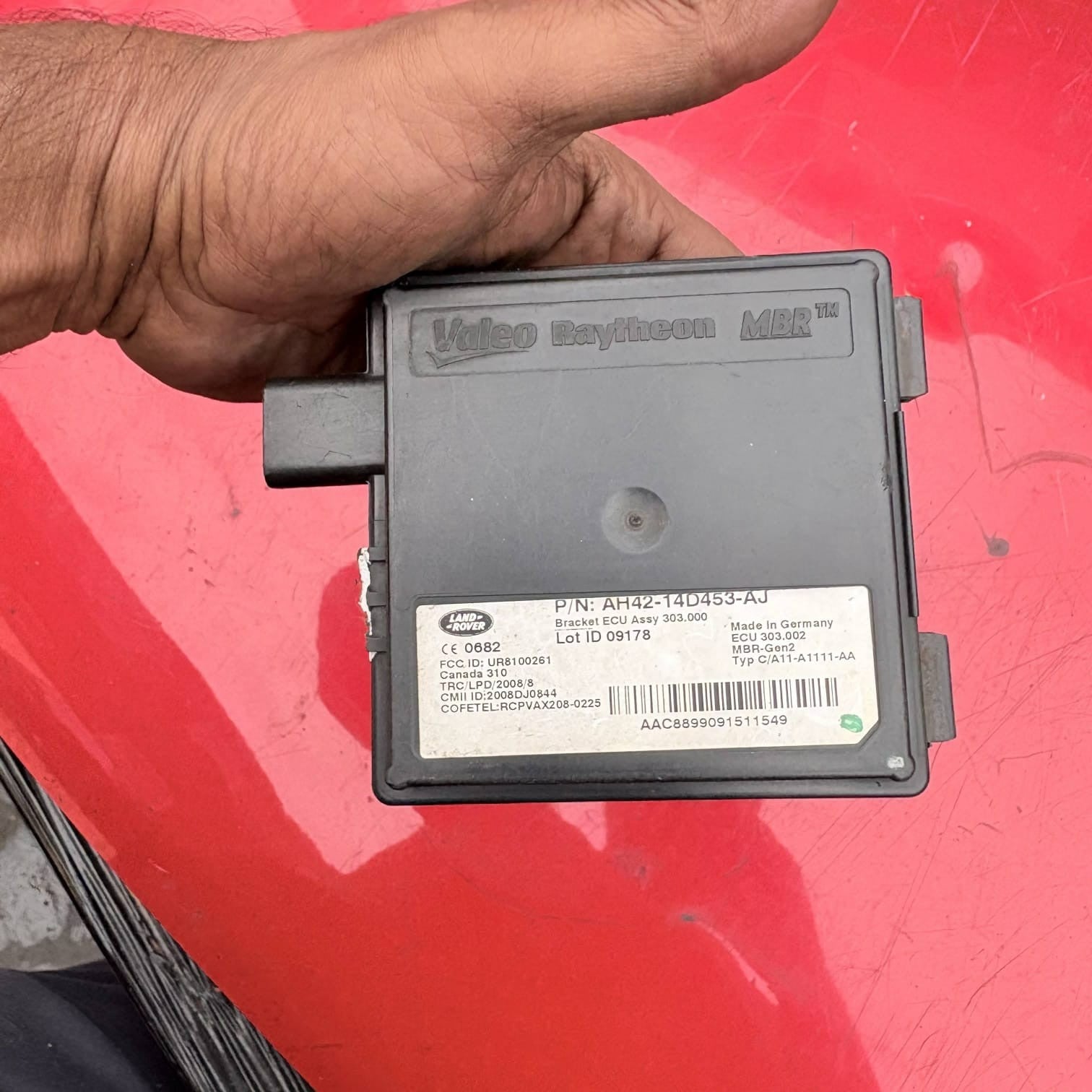 LAND ROVER Xf X250 2010 Blind Spot Control Module