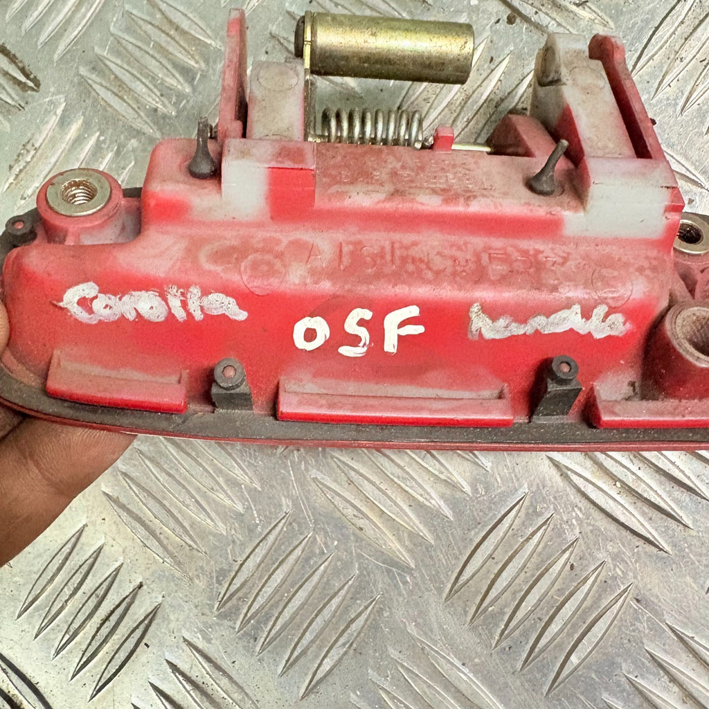 Front Right Red Outside Outer Door Handle For Toyota Corolla 97-01