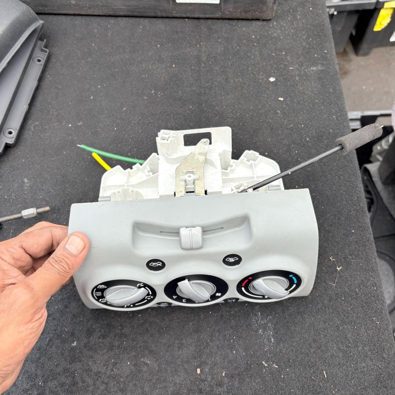 2004 NISSAN PIXO HEATER CLIMATE CONTROL MODULE