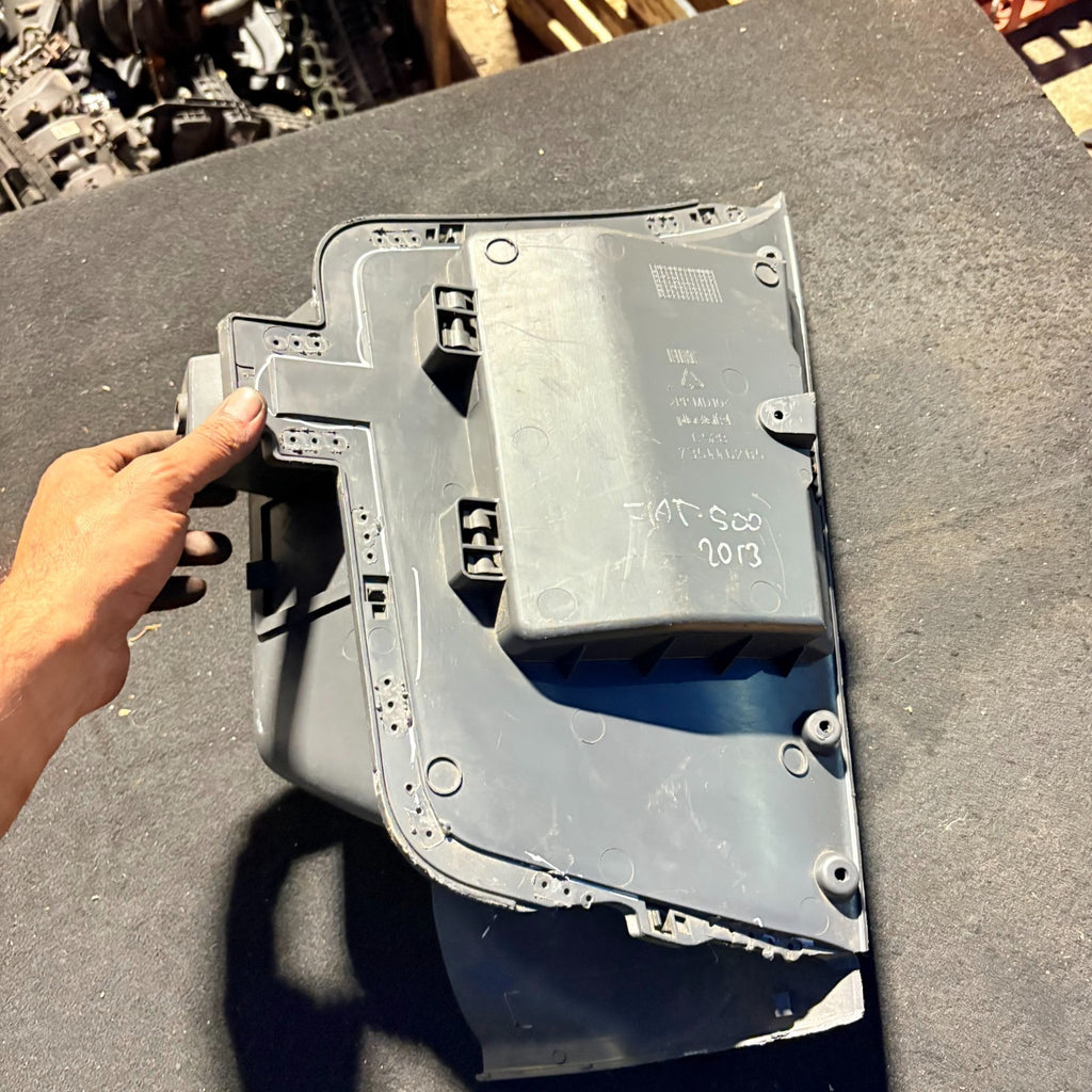 FIAT 500 312 2007-2015 RHD PASSENGER DASH GLOVE BOX CUBBY 735446265