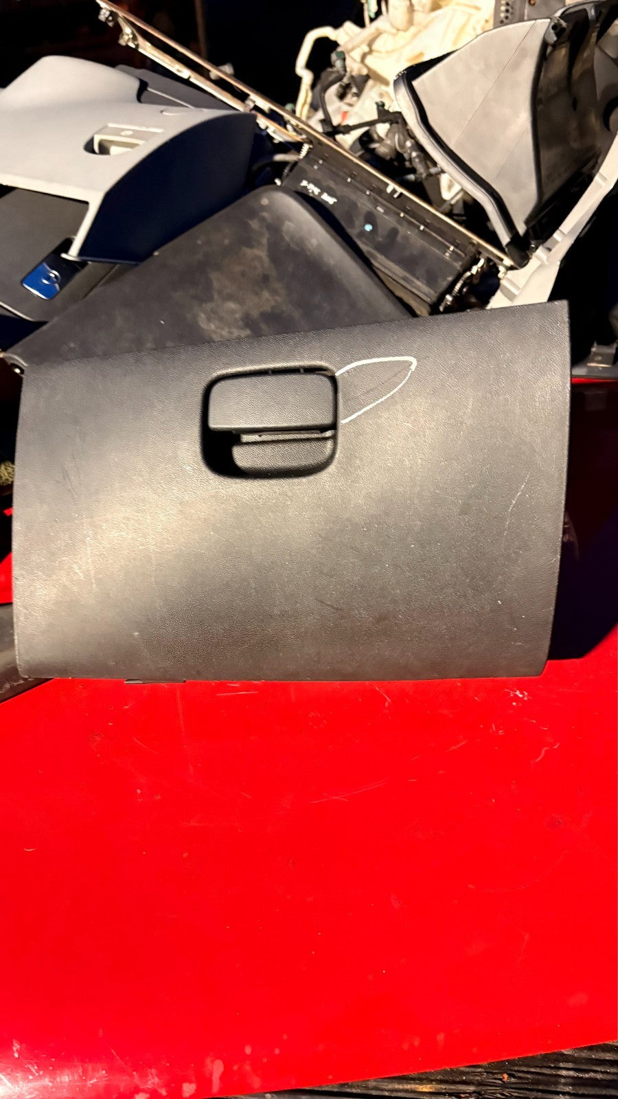 Fiat Grande Punto 2011 Glovebox Storage Compartment Assembly Door + Latch