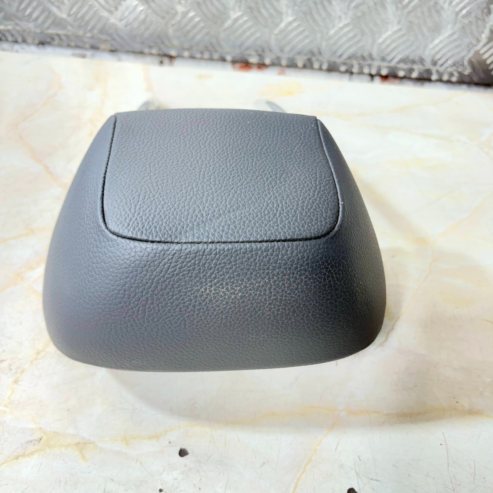 Mercedes C-Class C200 Rear Left Headrest NSR Black Leather Seat Head Rest