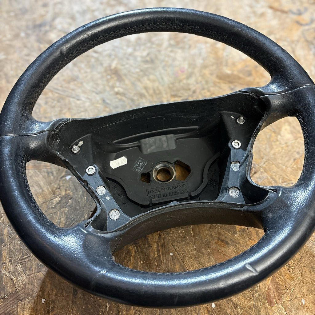 MERCEDES CLK320 W209 C209 2002-2009 COUPE LEATHER STEERING WHEEL PUR101086A3