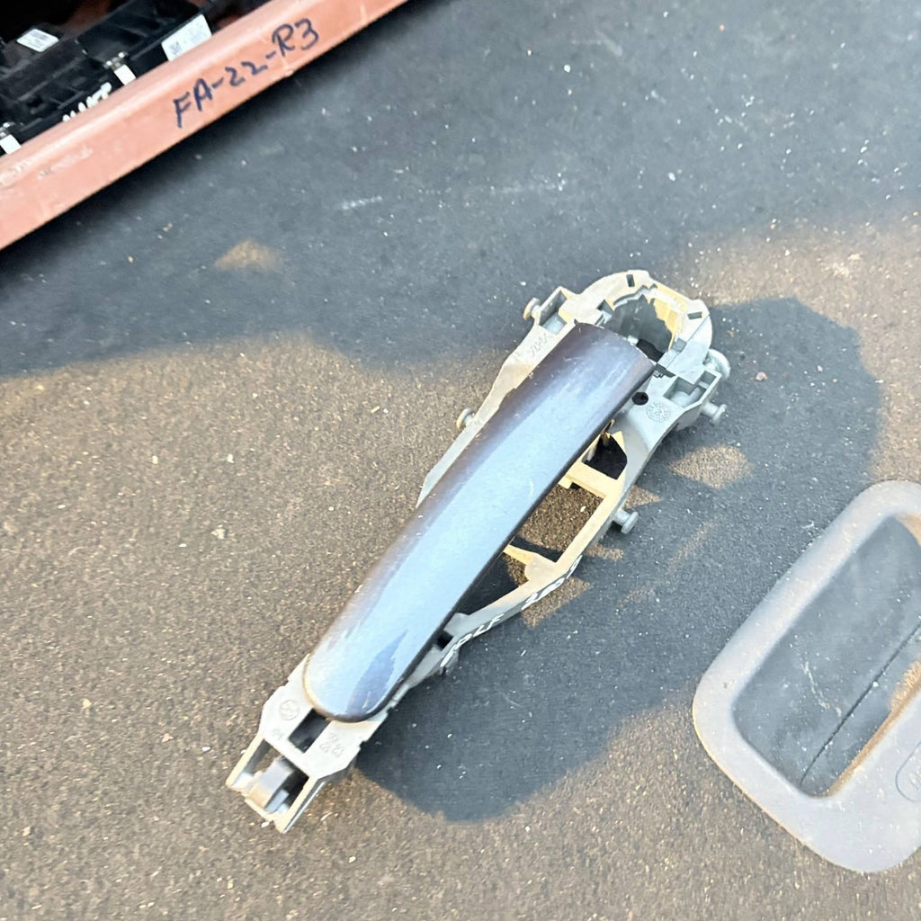 VW Golf Mk6 2008-2012 Rear Right Exterior Door Handle Blue 5 Door