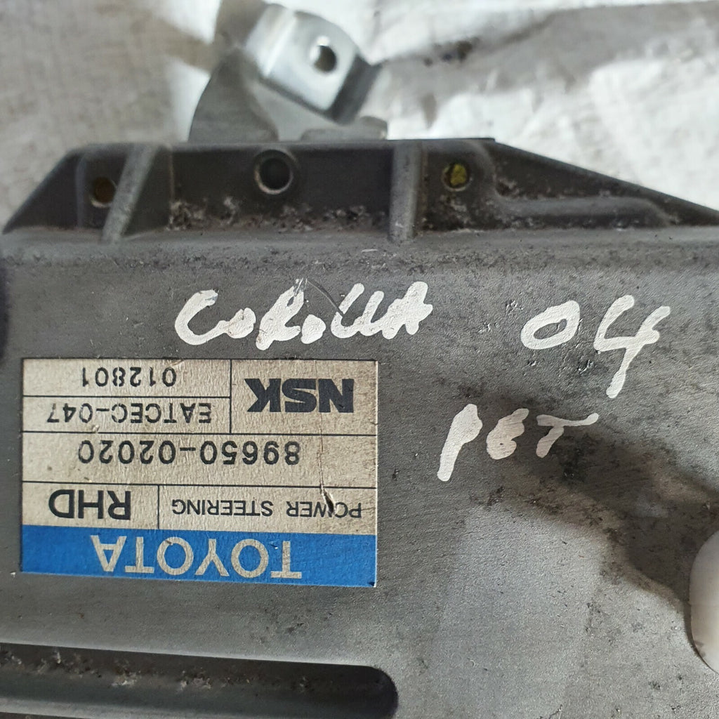 TOYOTA COROLLA 2003 PAS POWER STEERING ECU 89650-02020 RHD