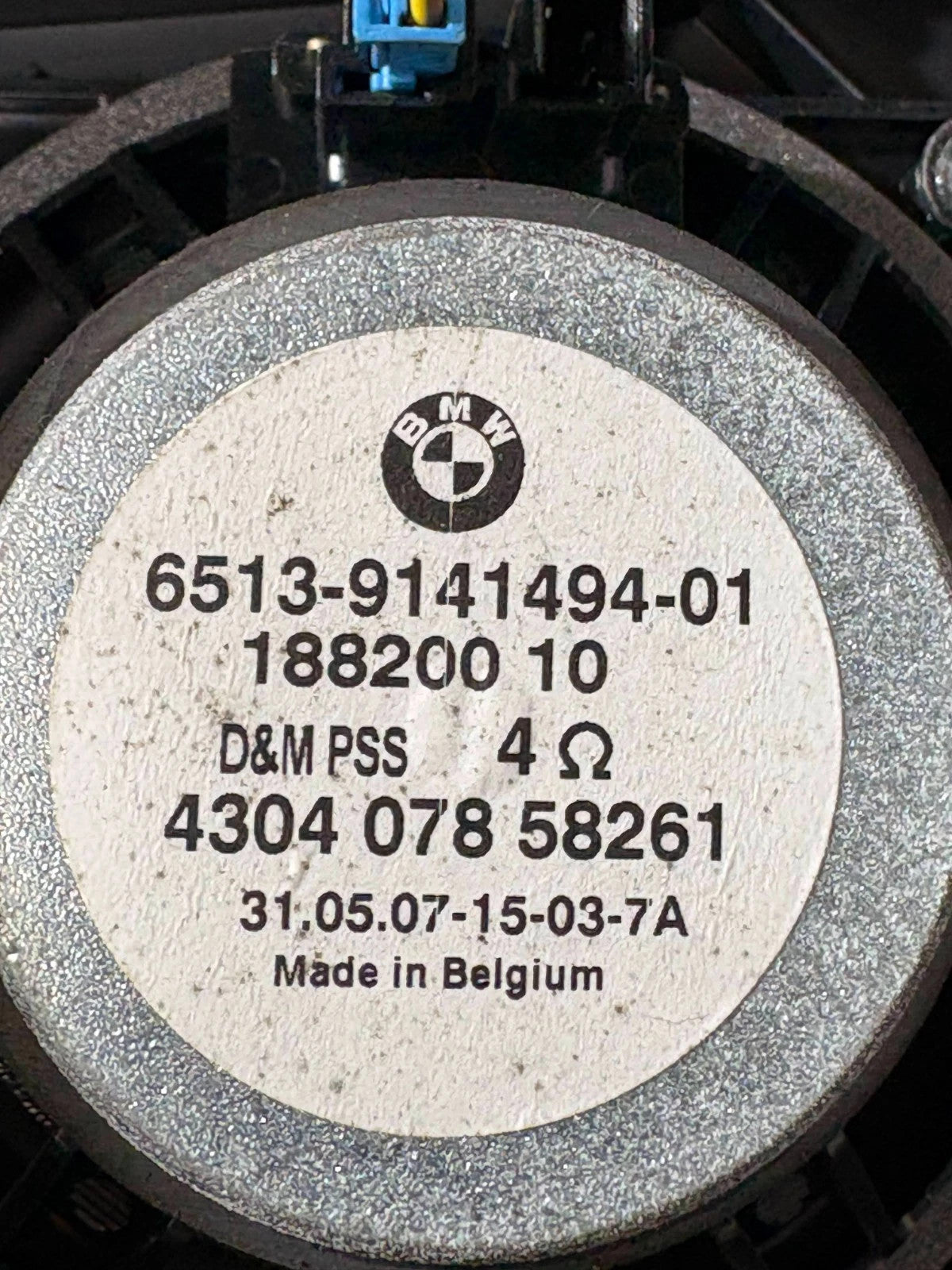 BMW 1 SERIES 116 2007 NSR MID RANGE SPEAKER 6513 - 914149401 - 18820010