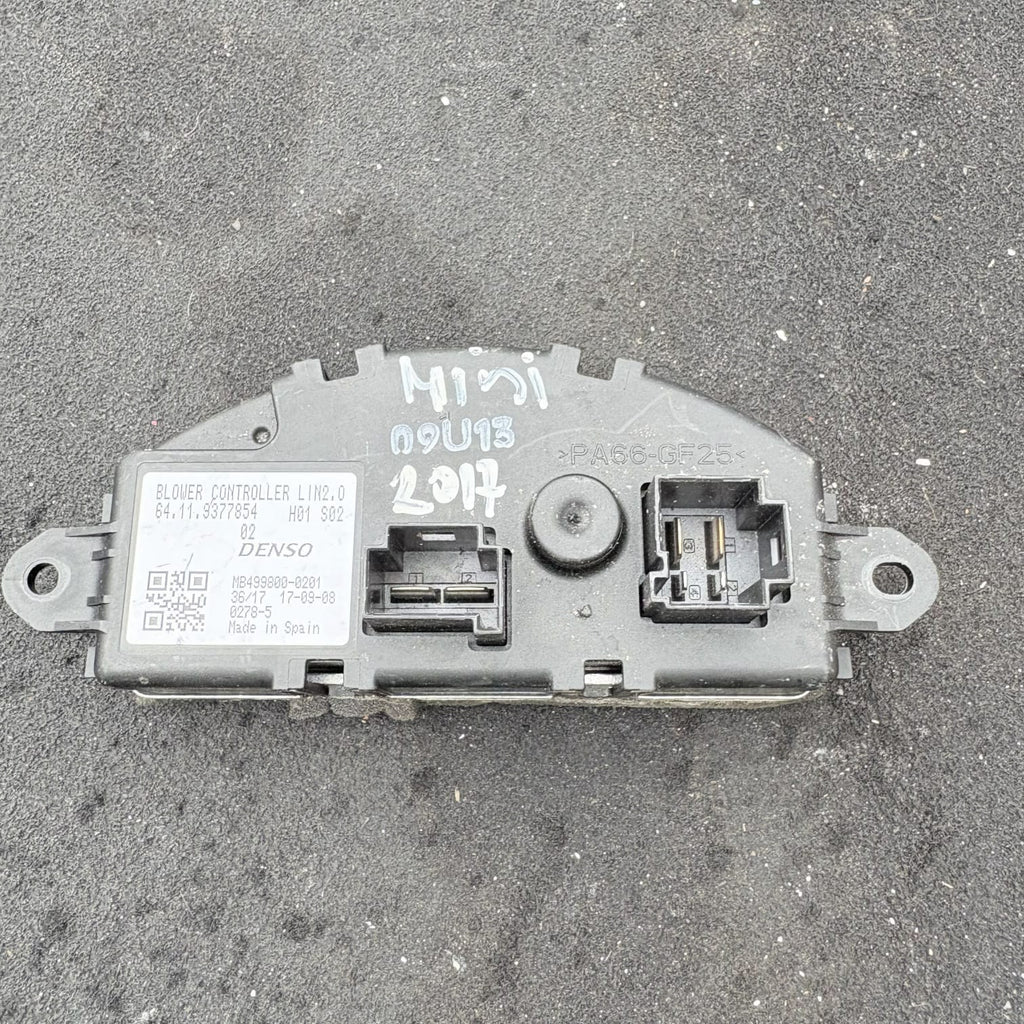 Mini Hatch F56 F55 F57 2014-2021 Heater Blower Motor Resistor 64119377854
