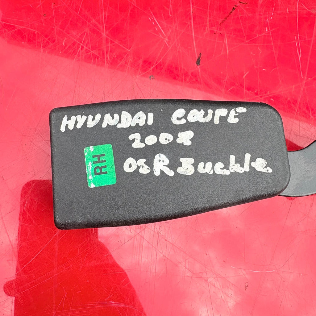 Hyundai Coupe 2008 Seat Belt Buckle Rear Right Buckle