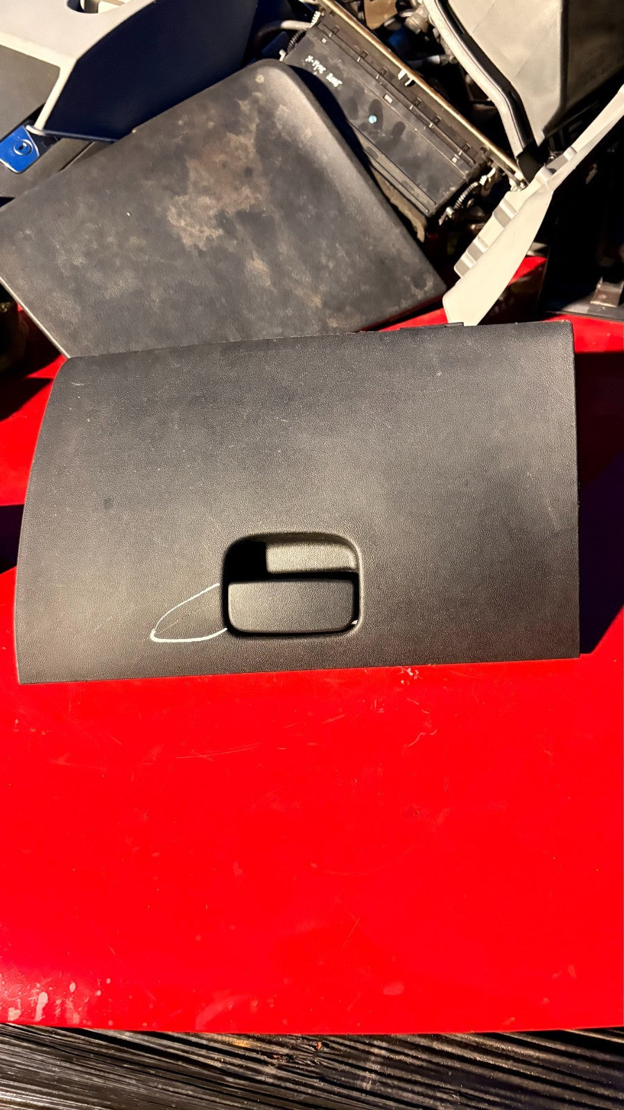 Fiat Grande Punto 2011 Glovebox Storage Compartment Assembly Door + Latch