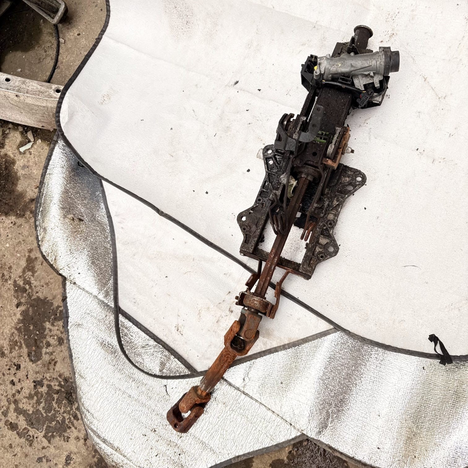 2006 VOLKSWAGEN GOLF STEERING COLUMN 1K0953503CM 1K2419502AB F3