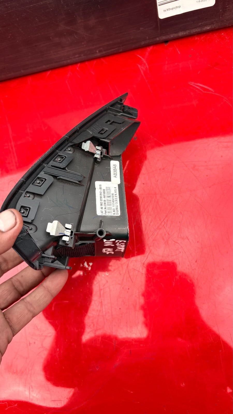 FORD ECOSPORT 2016 Driver Side Front Dashboard Air Vent CN15-NO18B08