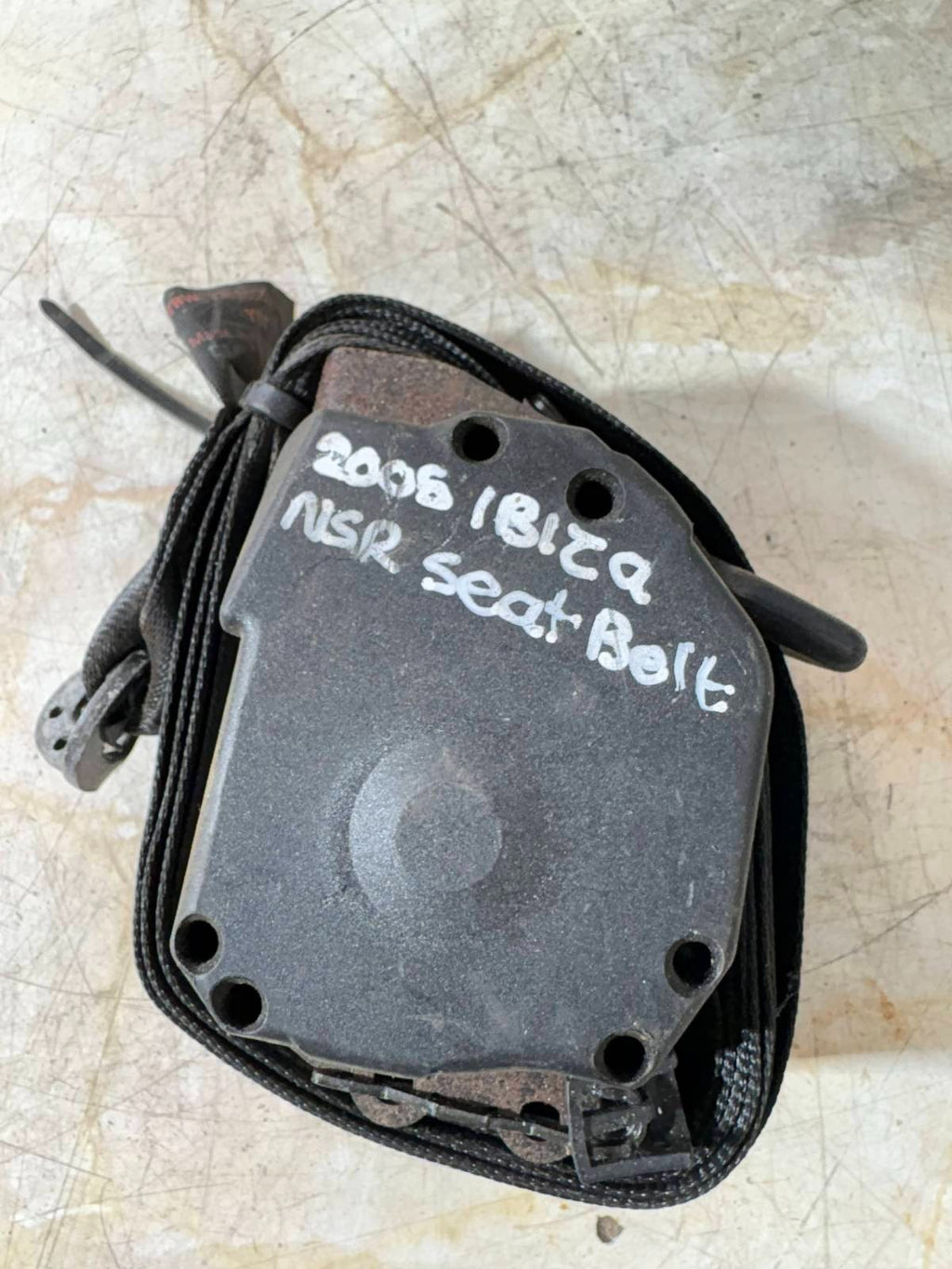 Seat Ibiza 2006 Seat Belt 6l0 857 805 B NSR