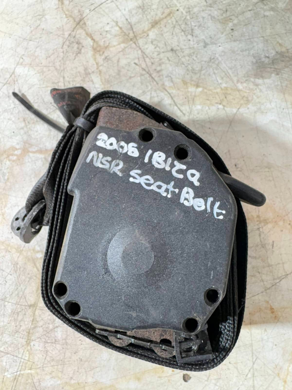 Seat Ibiza 2006 Seat Belt 6l0 857 805 B NSR