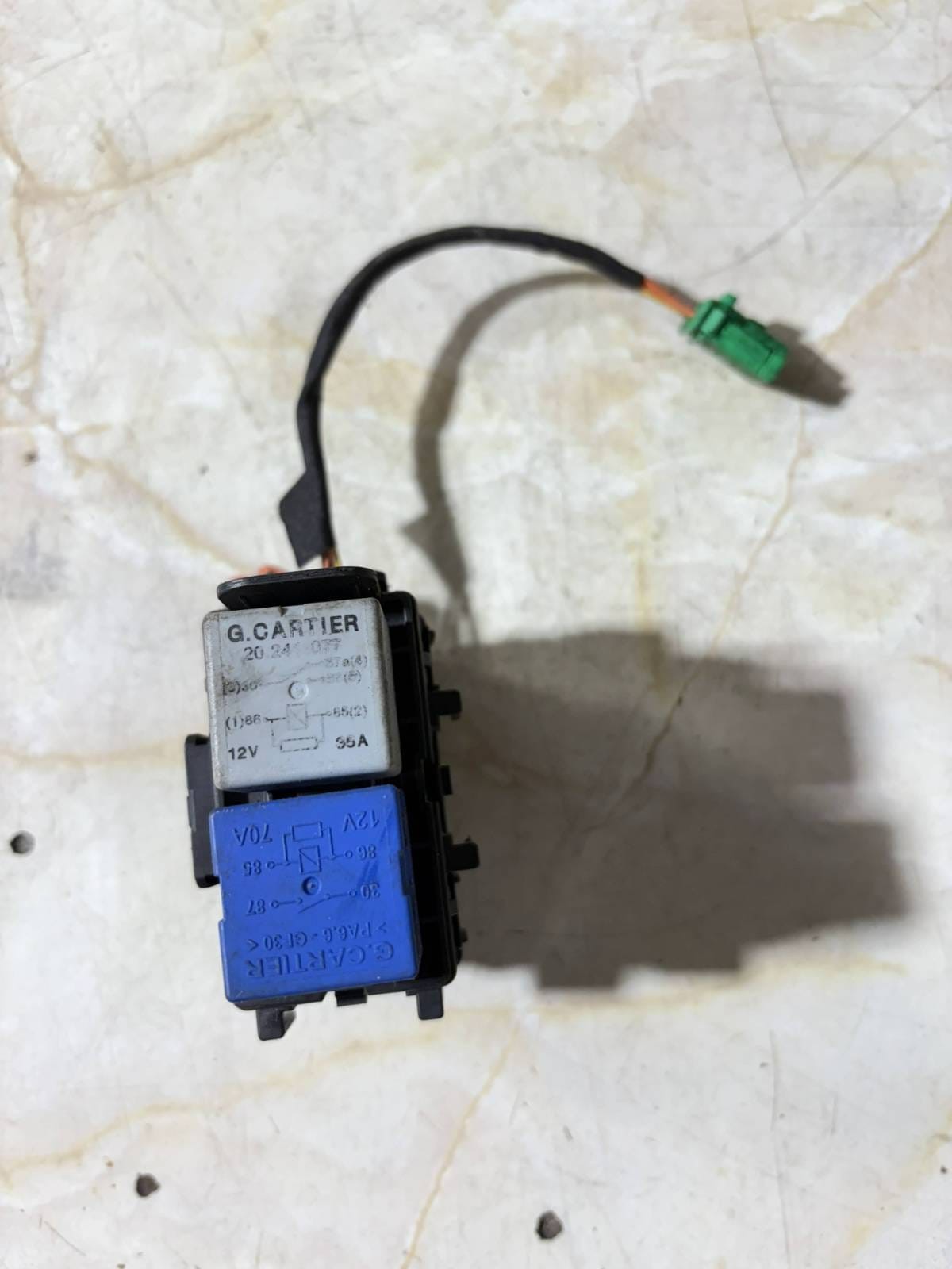 Renault Clio III MK3 2009-2012 Radiator Cooling Fan Relay Box 70A 35A