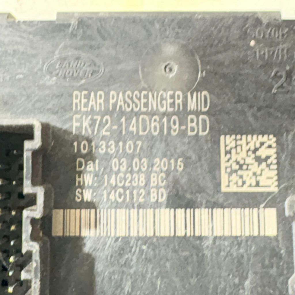 Land Rover Discovery Sport L550 Door Control Module FK72-14D619-BD NSR 2014-2019