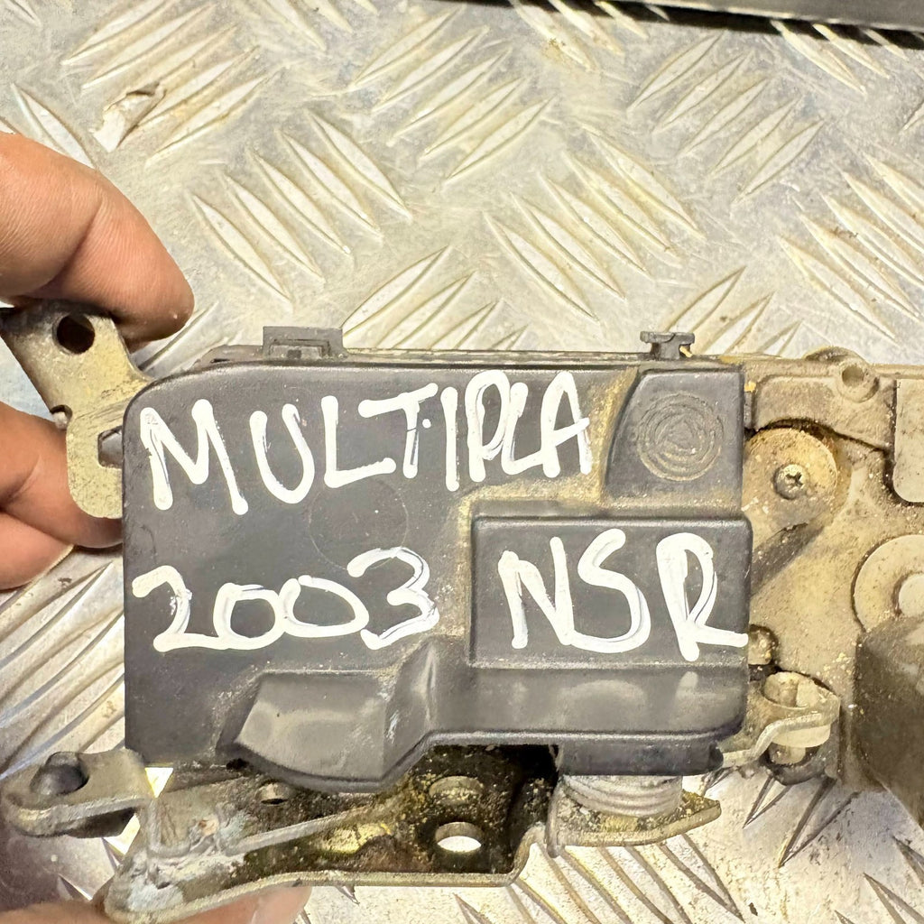 Fiat Multipla 2003 Rear door lock mechanism NSR