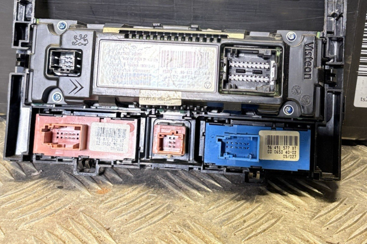 Peugeot 407 Climate Control Panel Switch Unit AUTO A/C 96573322 96491577XT
