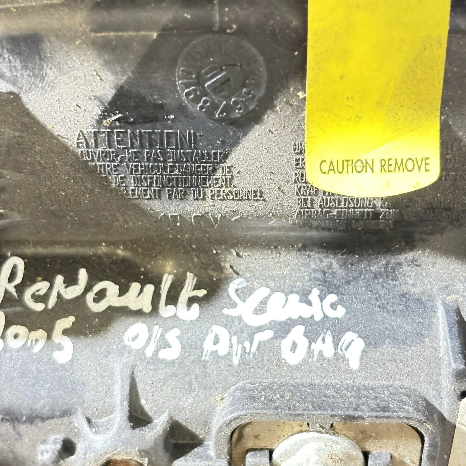 Renault Megane 1.9 Dci 2005 Year Steering Part 8200381851A 6010579