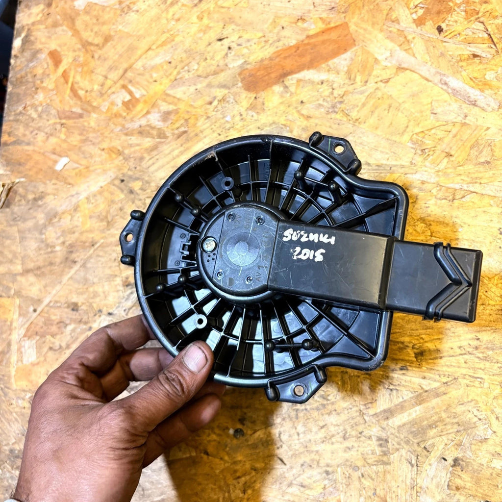Suzuki Heater Blower Motor + Fan Cage 2015 - Interior Cabin HVAC Fan Motor
