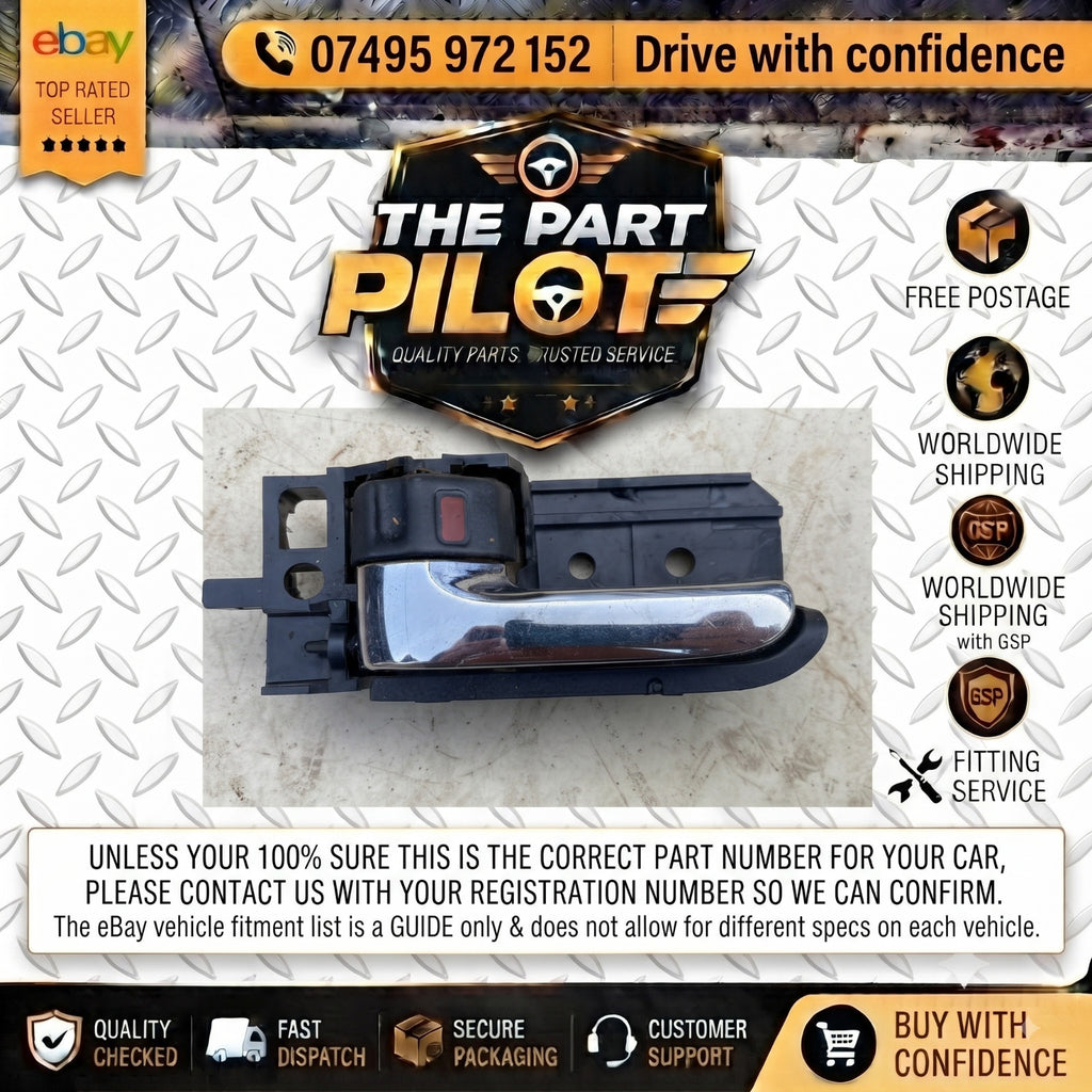 Toyota Corolla E12 2002-2007 Rear Left Interior Door Handle 50594A1 5 Door