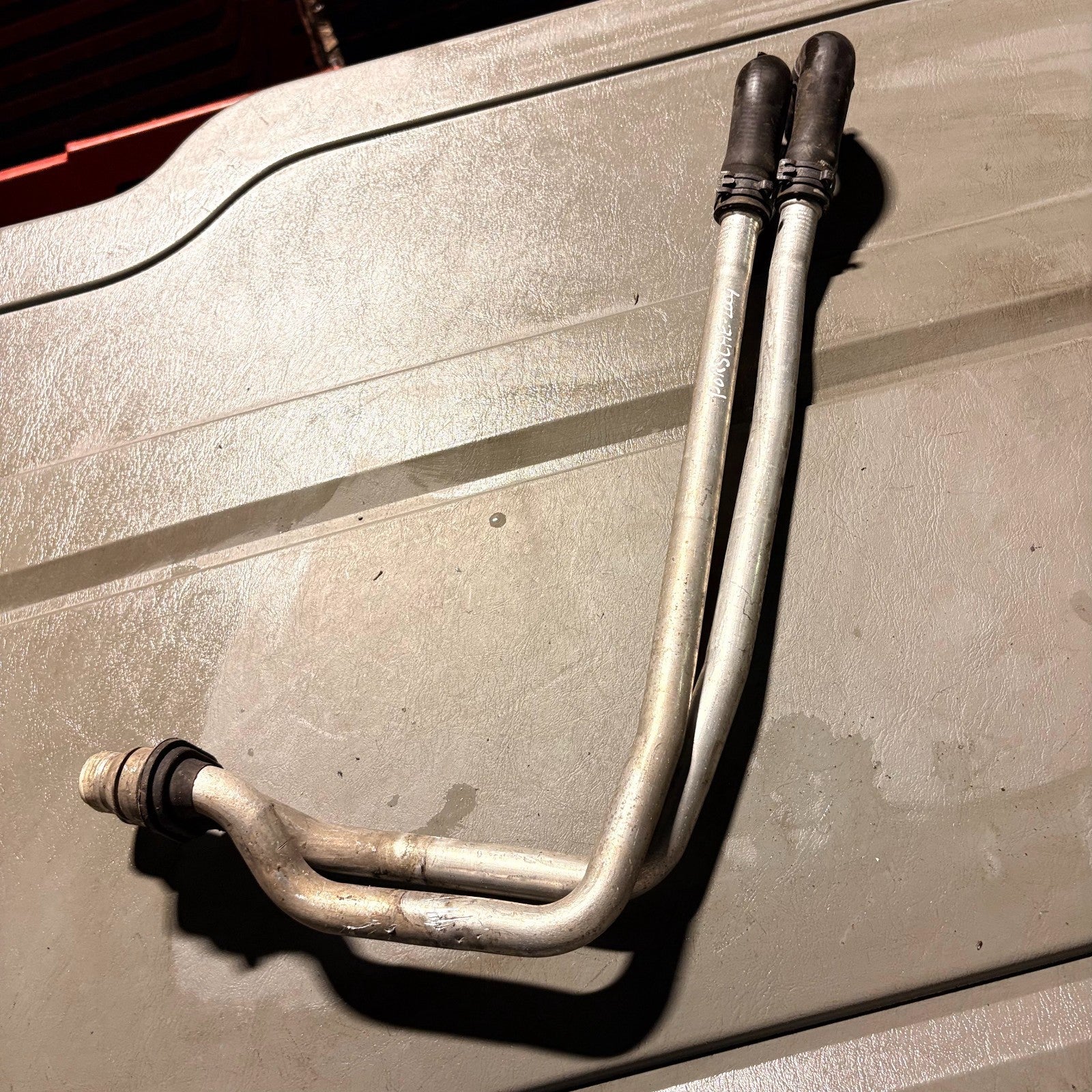 PORSCHE CAYENNE 2003-2006 ALUMINIUM COOLANT PIPE HOSE 7L0819329C